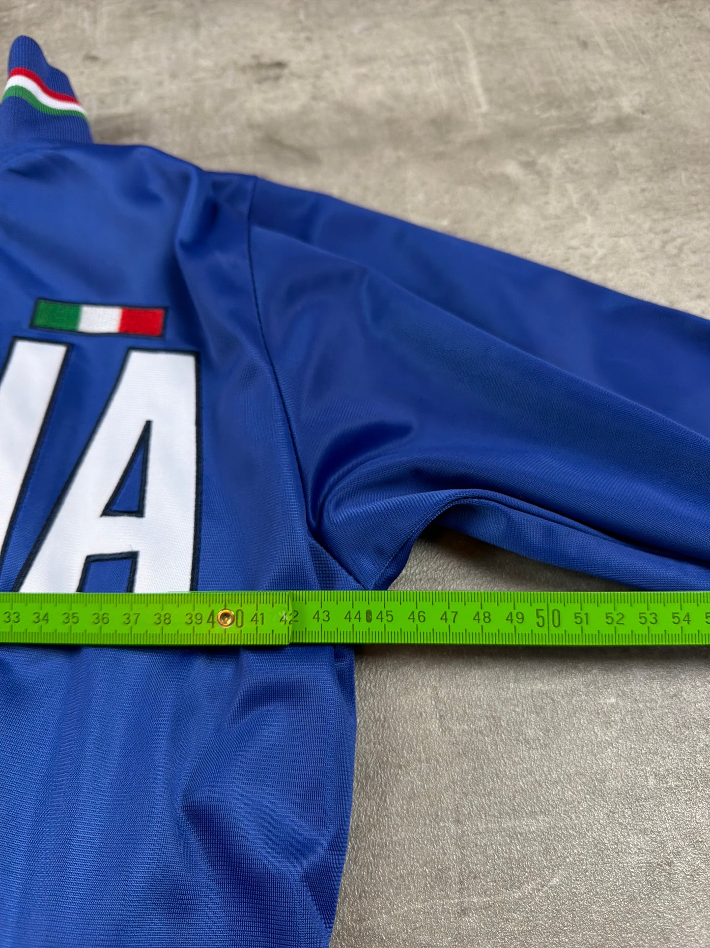 Italia National Team Zip Trackjacket - Royal Blue / Y2K Sportswear