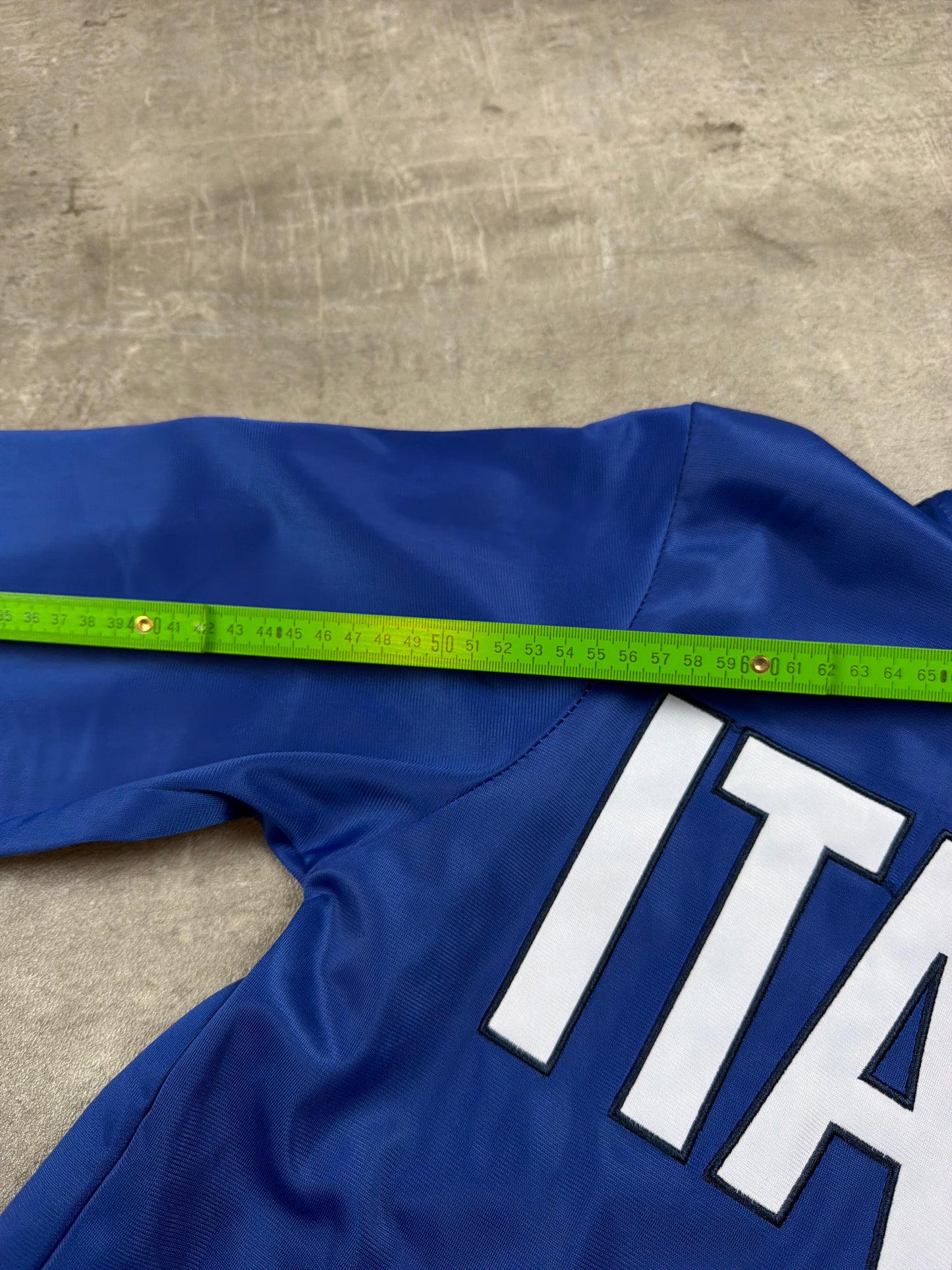 Italia National Team Zip Trackjacket - Royal Blue / Y2K Sportswear