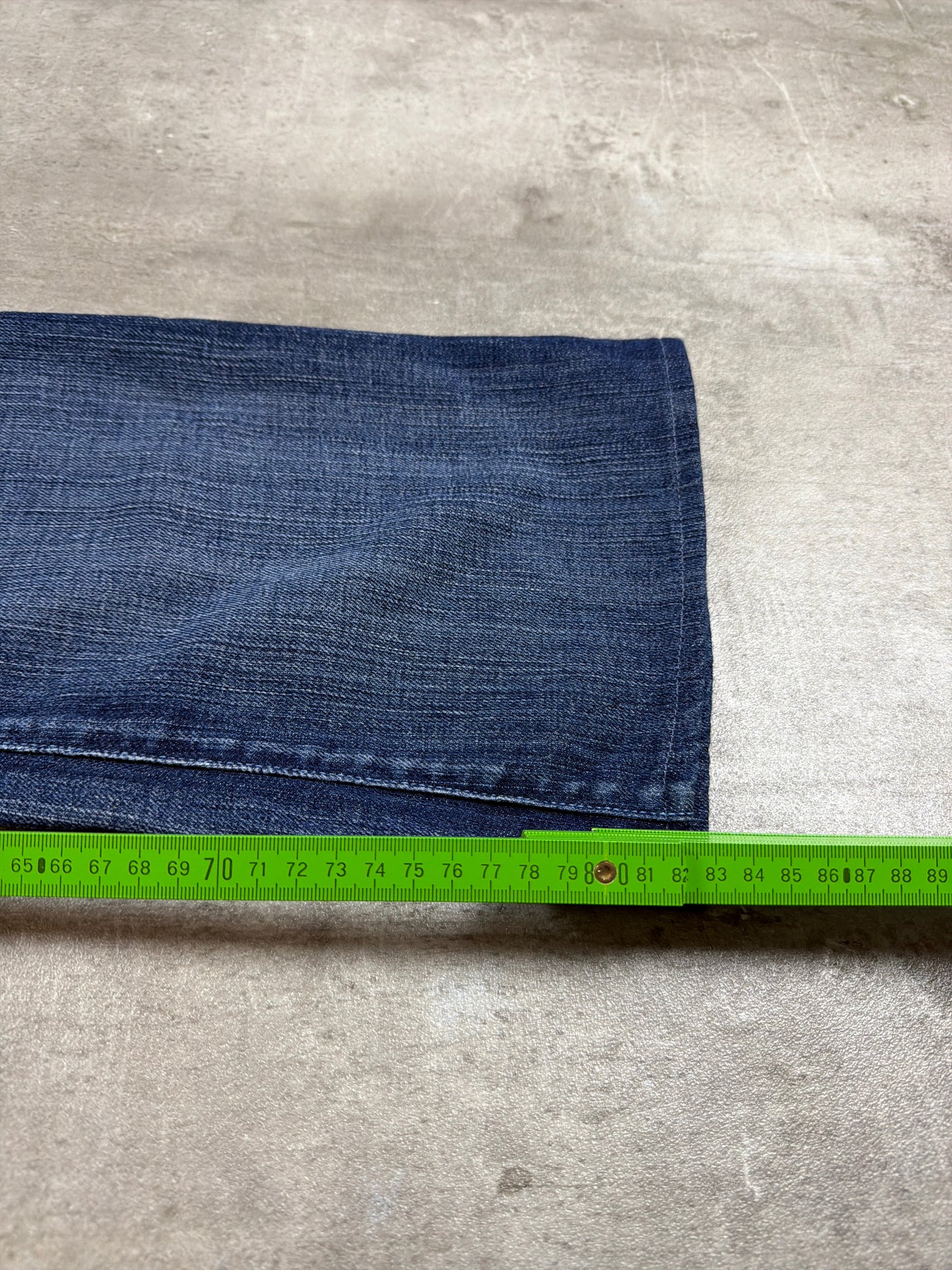 Rock Revival / Rock & Republic Vintage Y2K "Jagger" Strass Flare Jeans - Dark Blue