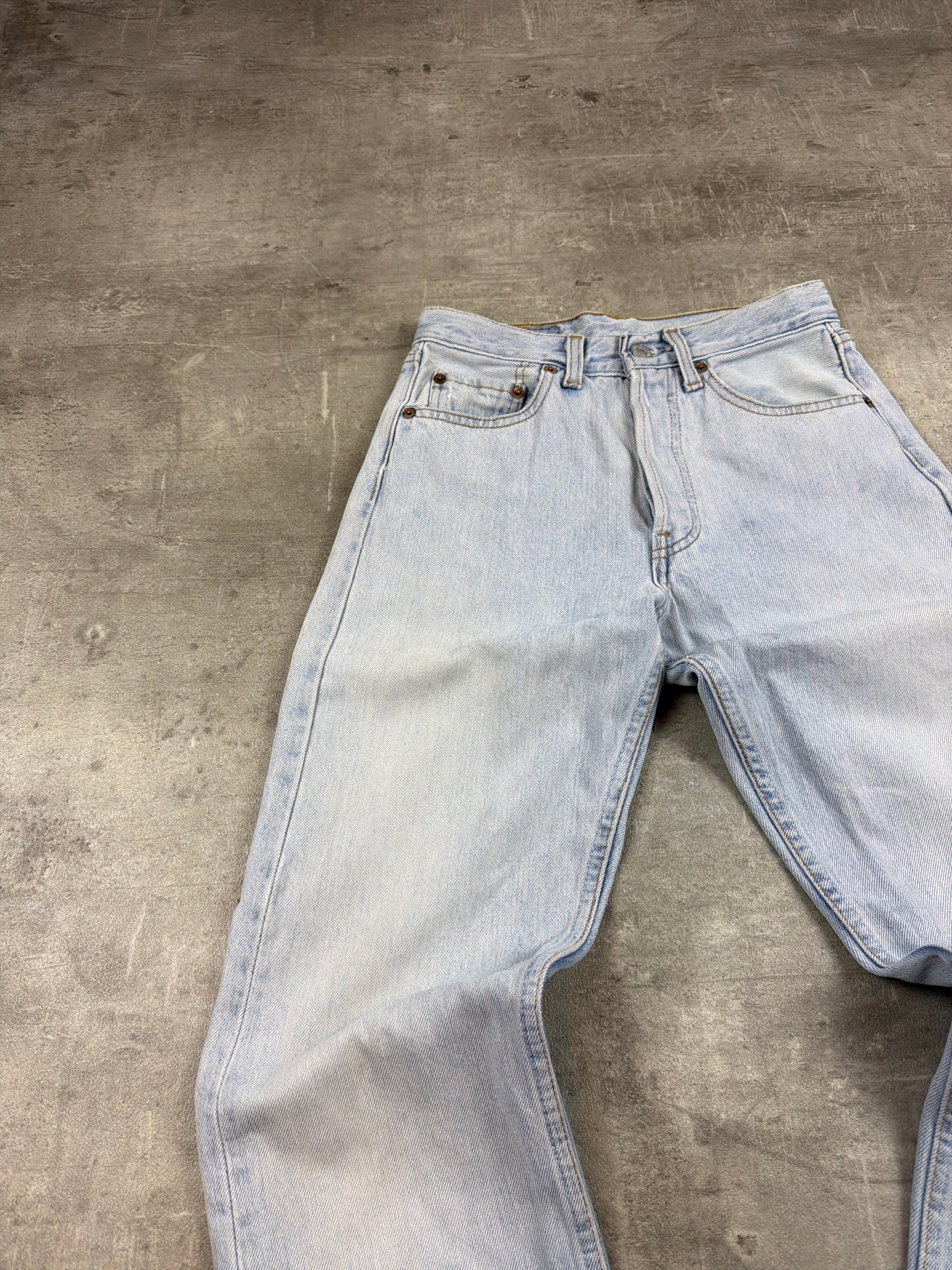 Levi's 501 Vintage Straight Leg Denim - Light Wash