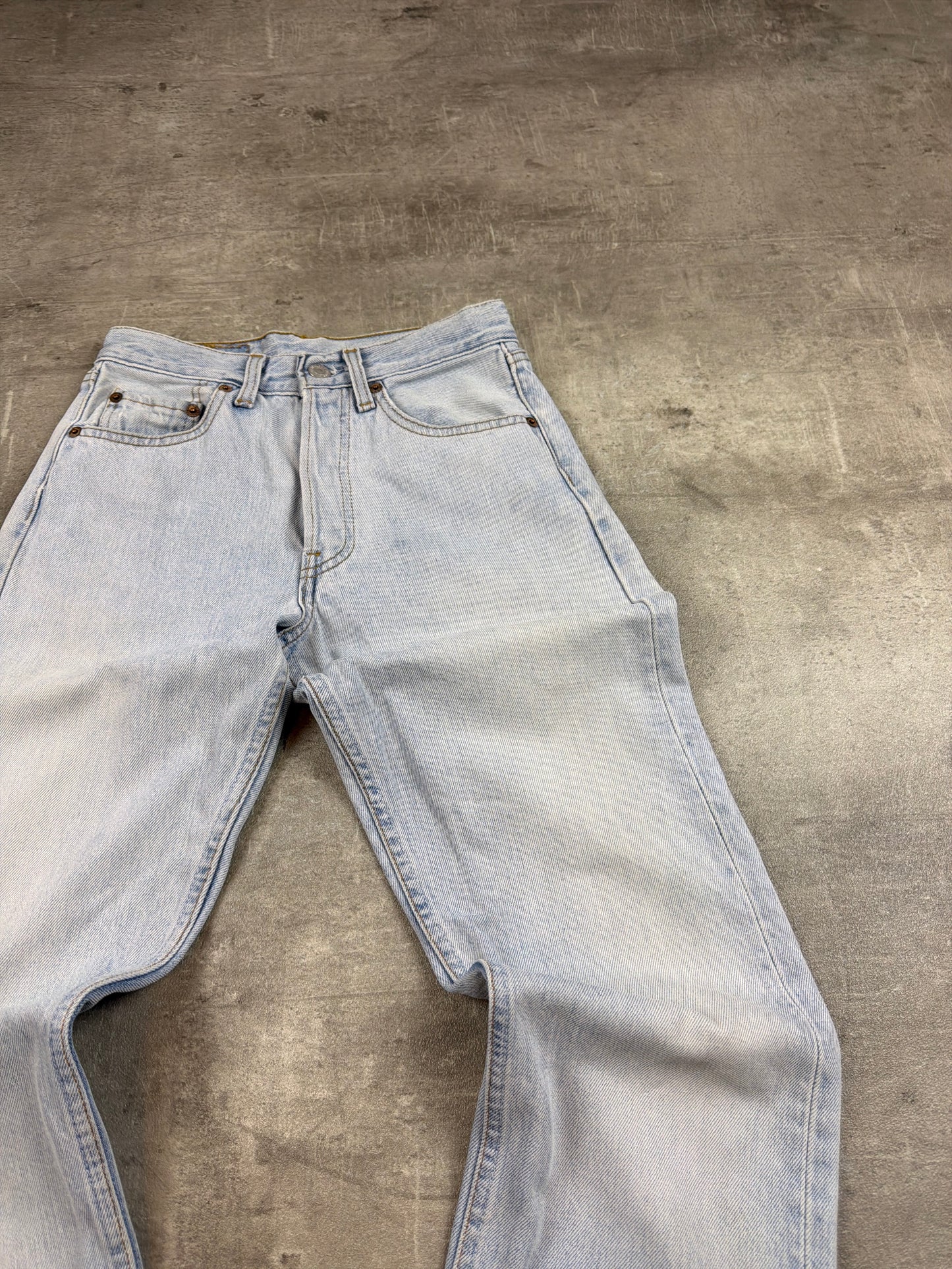 Levi's 501 Vintage Straight Leg Denim - Light Wash
