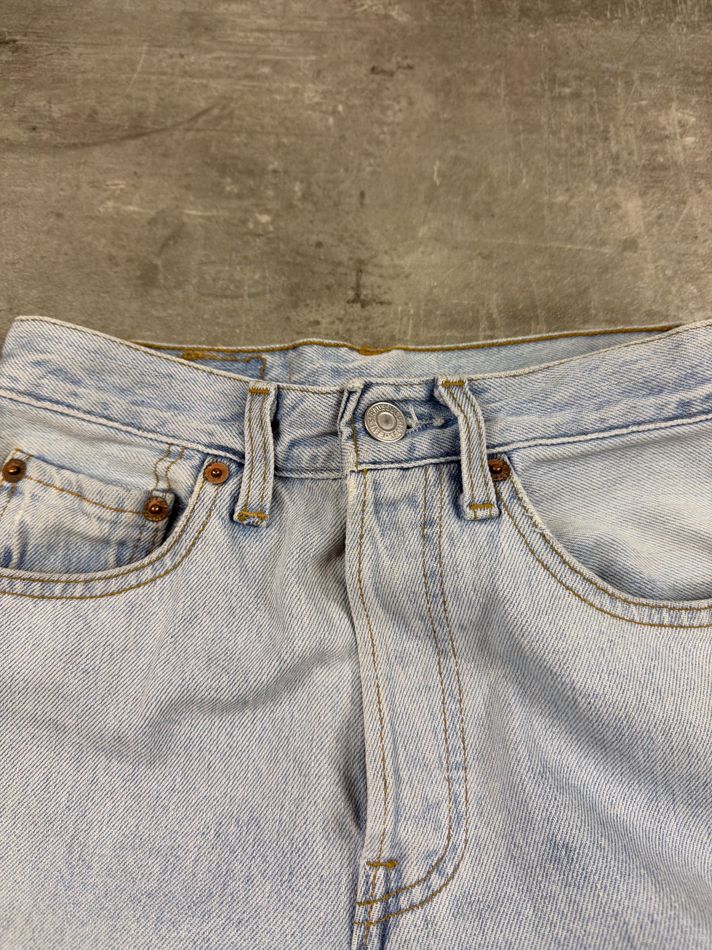 Levi's 501 Vintage Straight Leg Denim - Light Wash