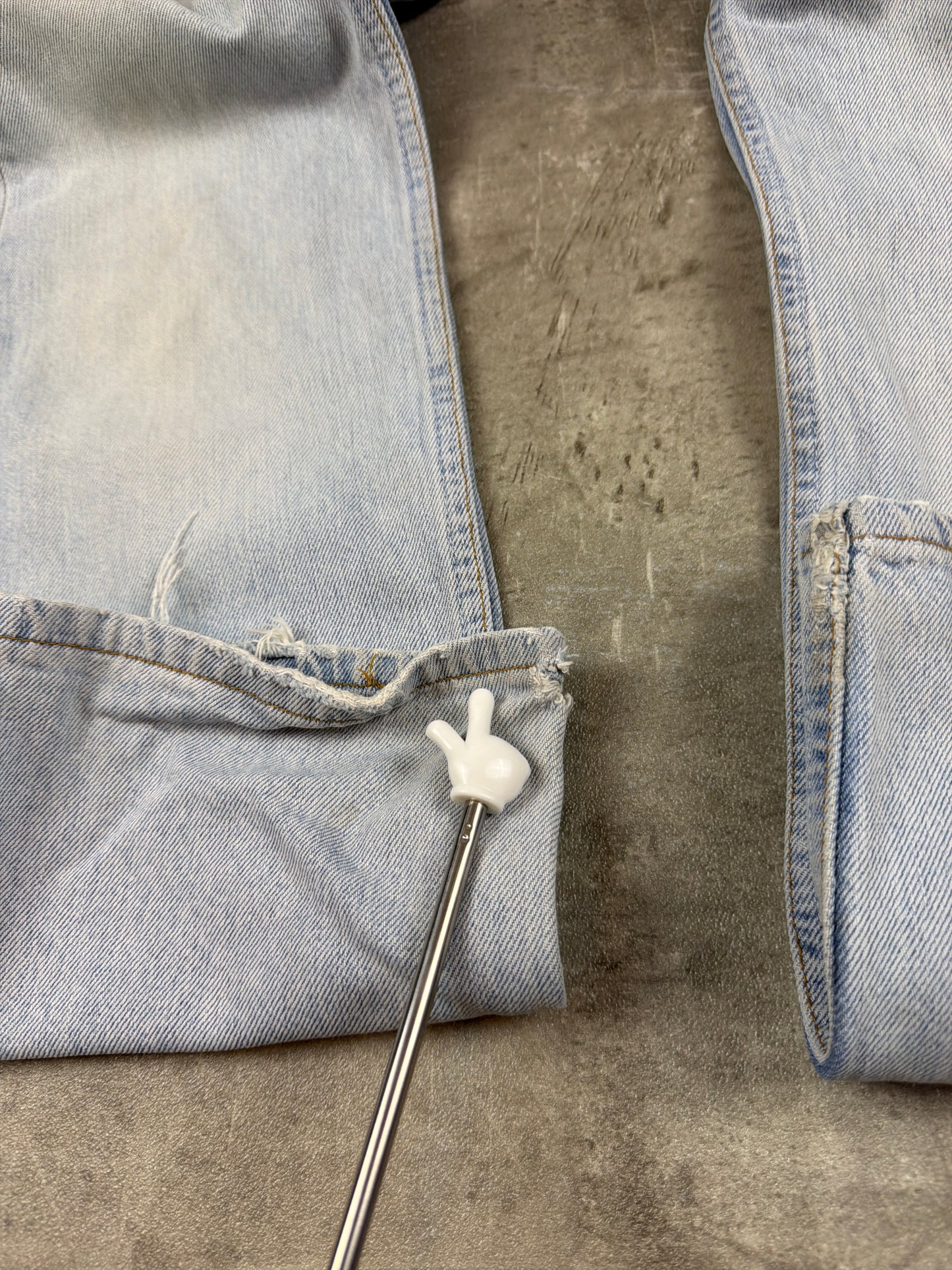 Levi's 501 Vintage Straight Leg Denim - Light Wash