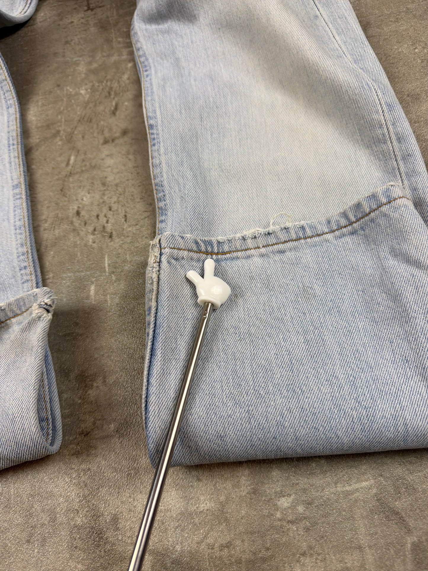 Levi's 501 Vintage Straight Leg Denim - Light Wash