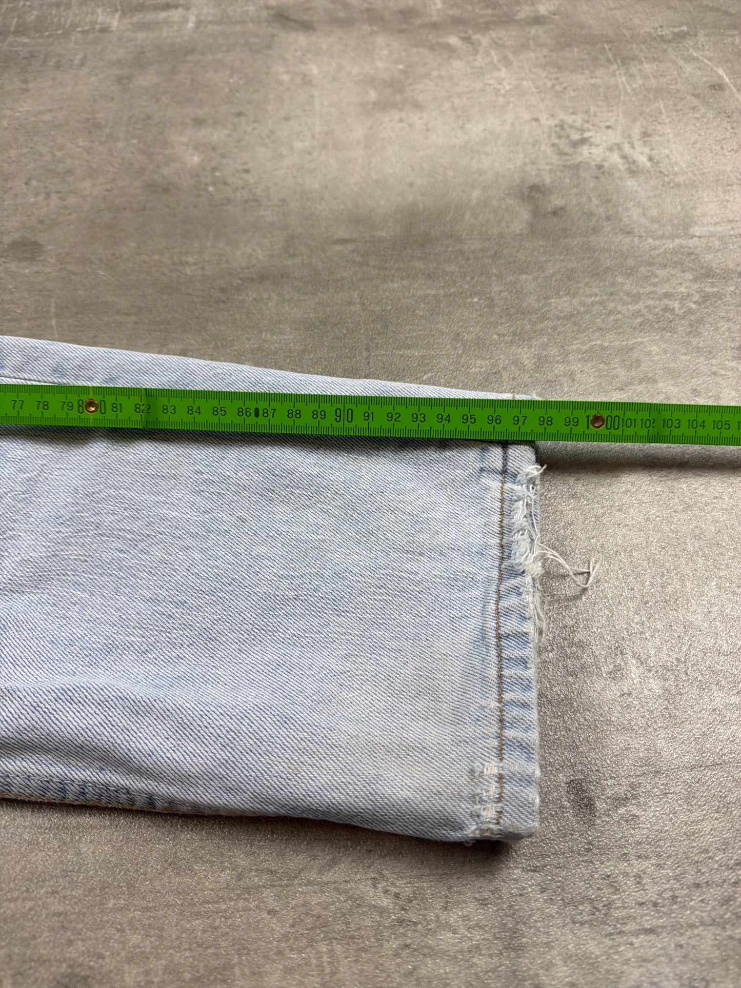 Levi's 501 Vintage Straight Leg Denim - Light Wash