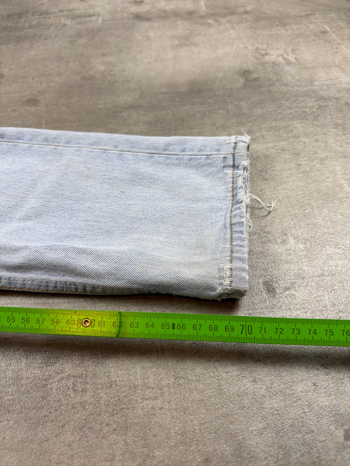 Levi's 501 Vintage Straight Leg Denim - Light Wash