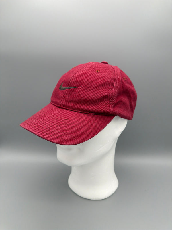 Nike Y2K Vintage Mini Swoosh Cap - Burgundy / Red