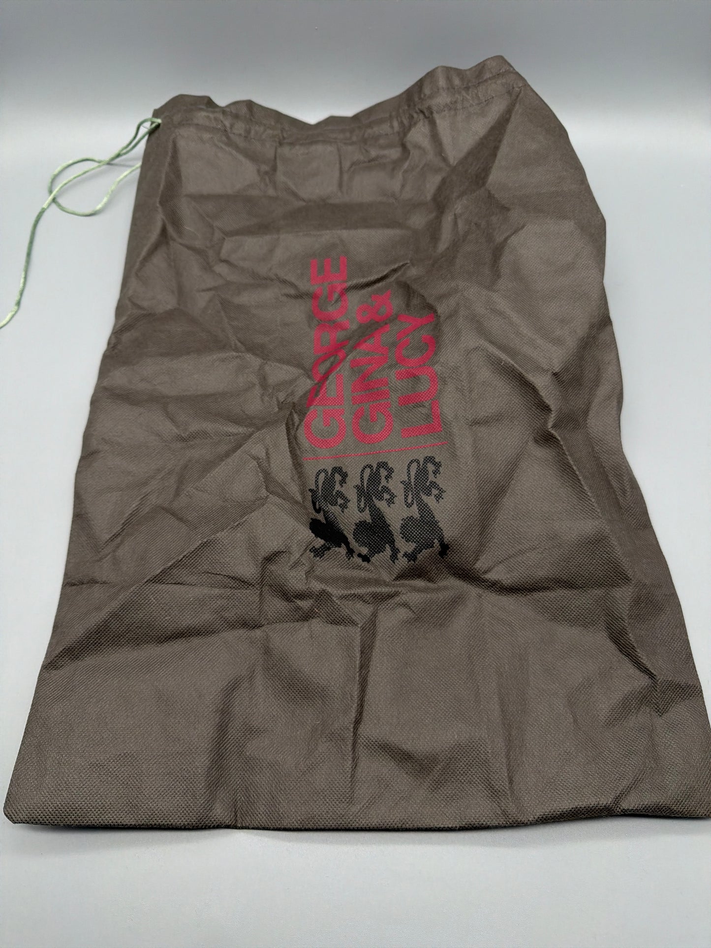 George Gina & Lucy "HEARTQUAKE!" Shoulder Bag - Brown / Pink