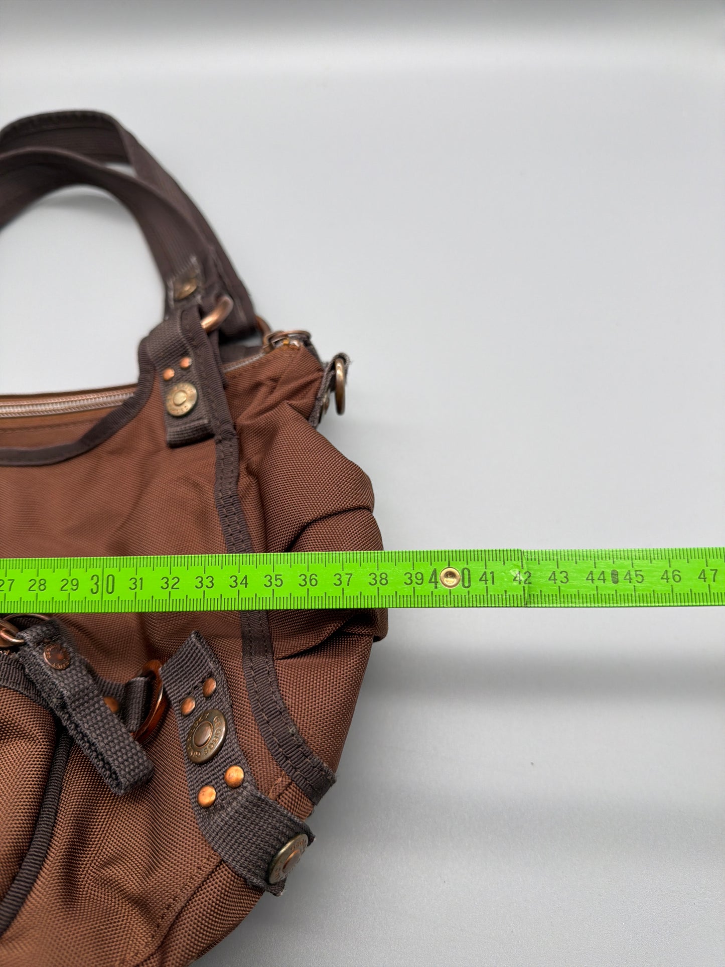 George Gina & Lucy "HEARTQUAKE!" Shoulder Bag - Brown / Pink