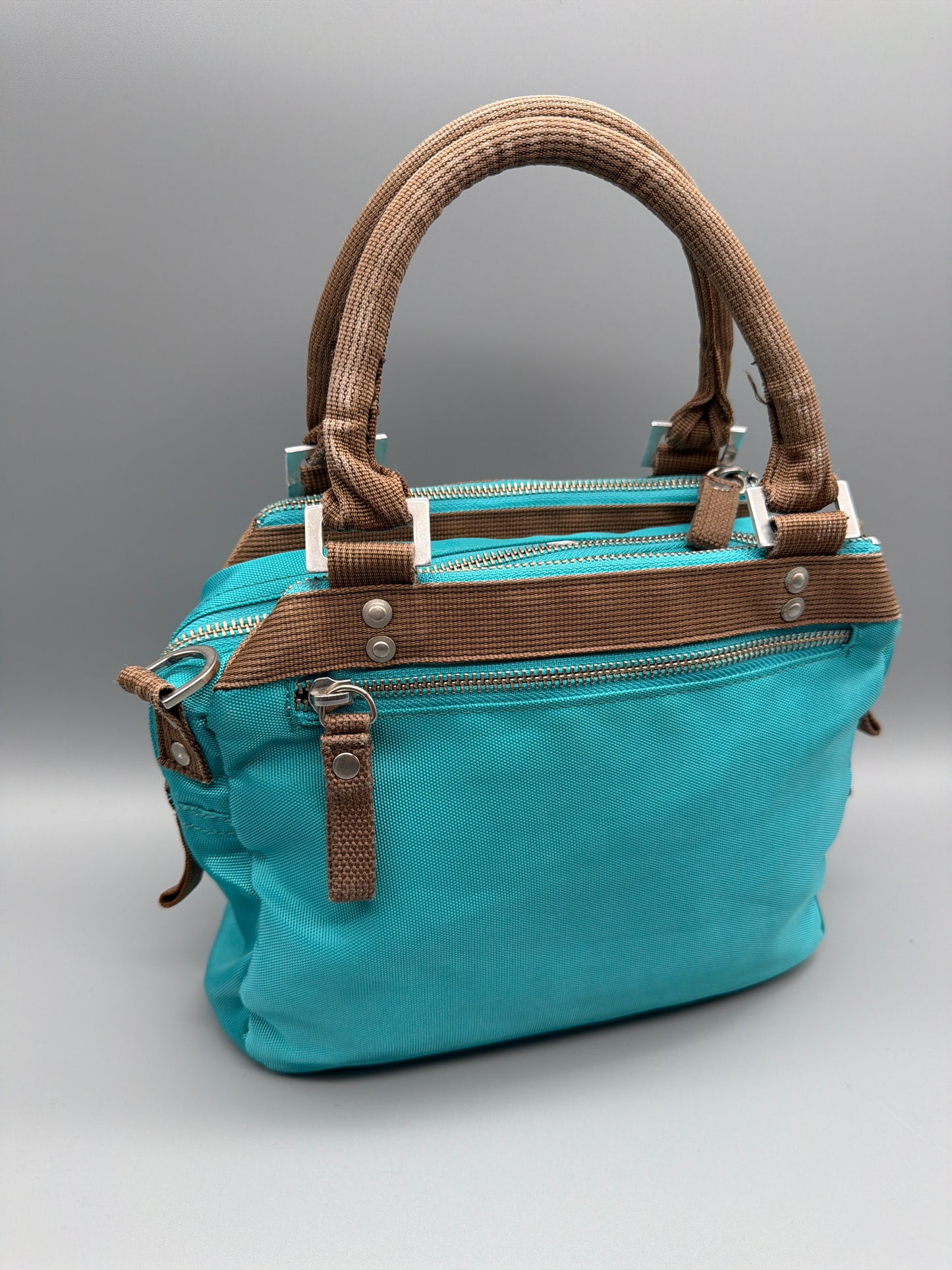 George Gina & Lucy Archive "Pre-Perfect" Handbag - Turquoise Brown