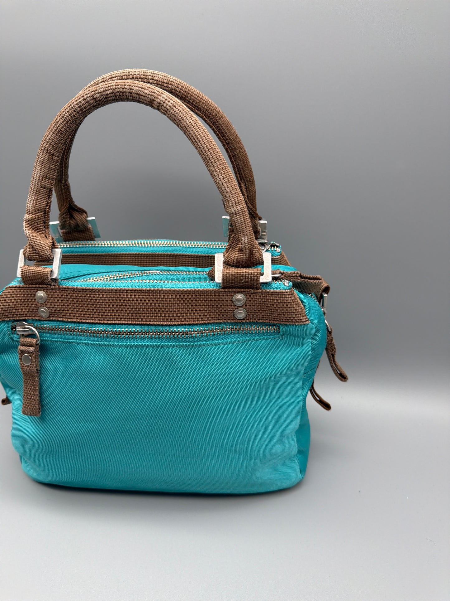 George Gina & Lucy Archive "Pre-Perfect" Handbag - Turquoise Brown