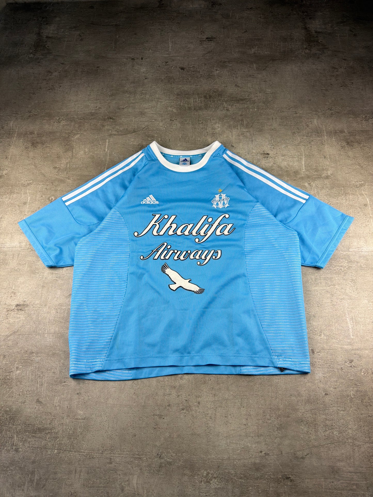 Adidas x Olympique Marseille "Khalifa Airways" Jersey - Light Blue