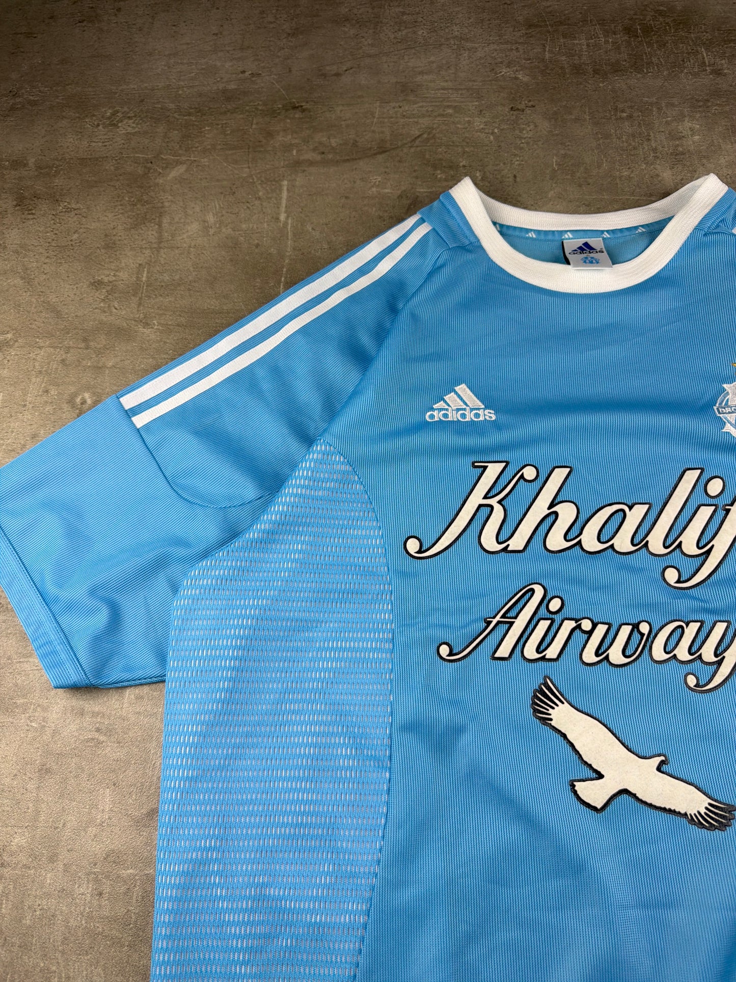 Adidas x Olympique Marseille "Khalifa Airways" Jersey - Light Blue