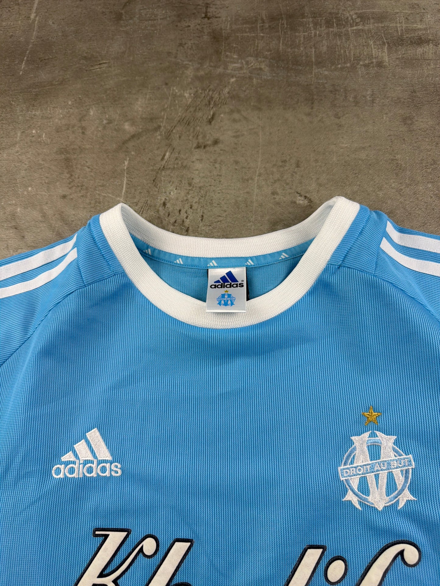 Adidas x Olympique Marseille "Khalifa Airways" Jersey - Light Blue