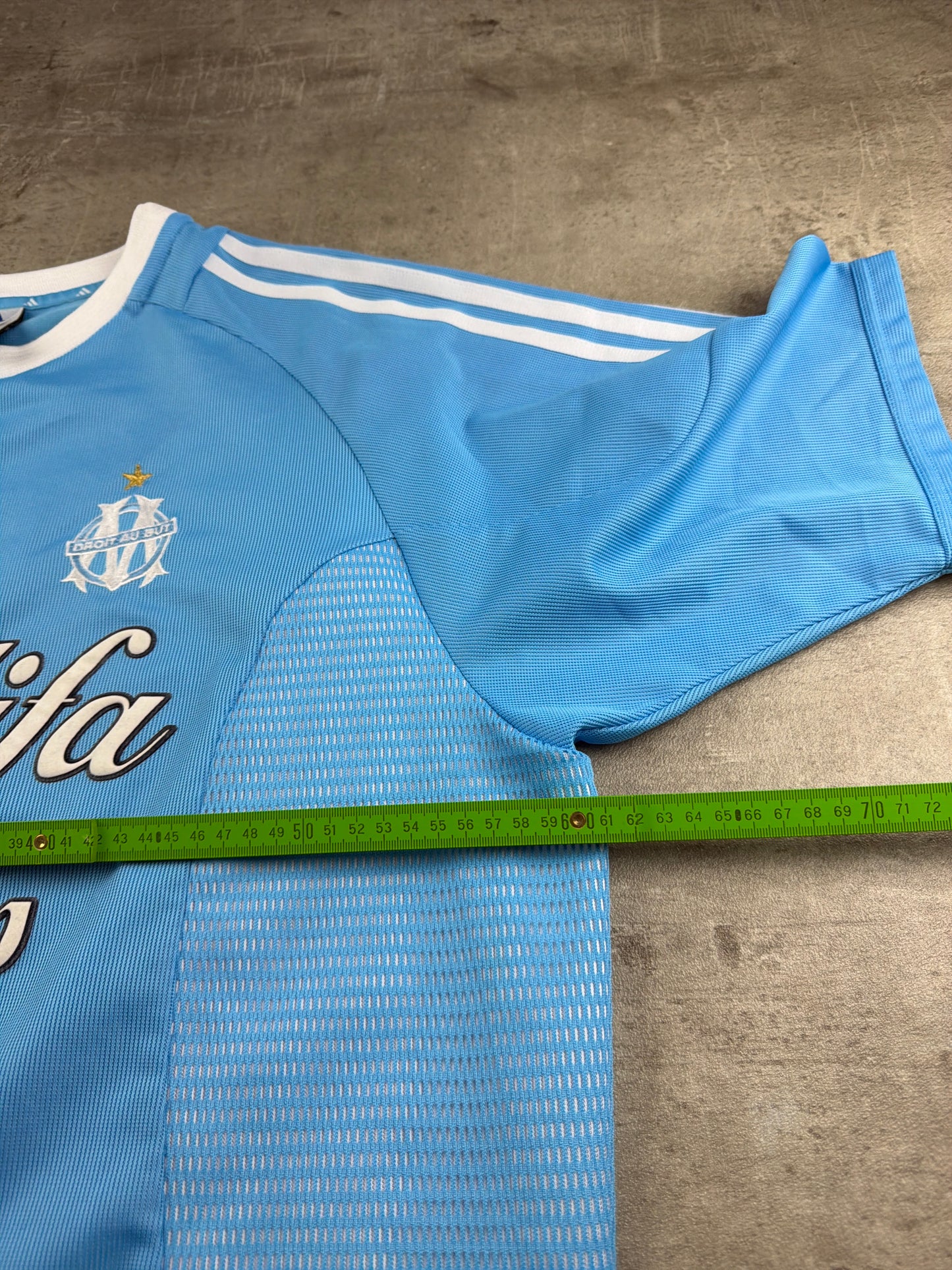 Adidas x Olympique Marseille "Khalifa Airways" Jersey - Light Blue