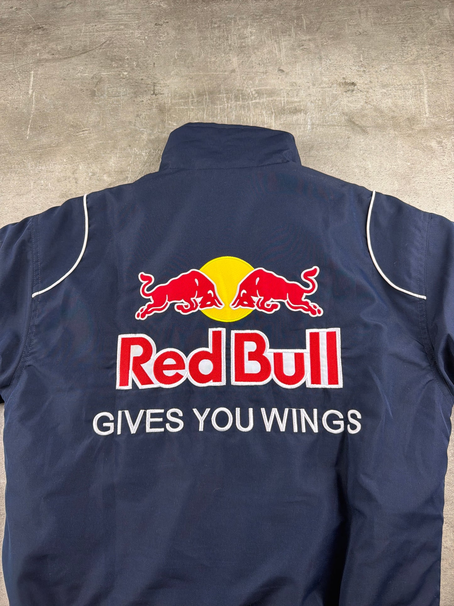Red Bull Racing Infiniti F1 "Sponsor Patch" Bomber Jacket - Dark Navy / Multicolor