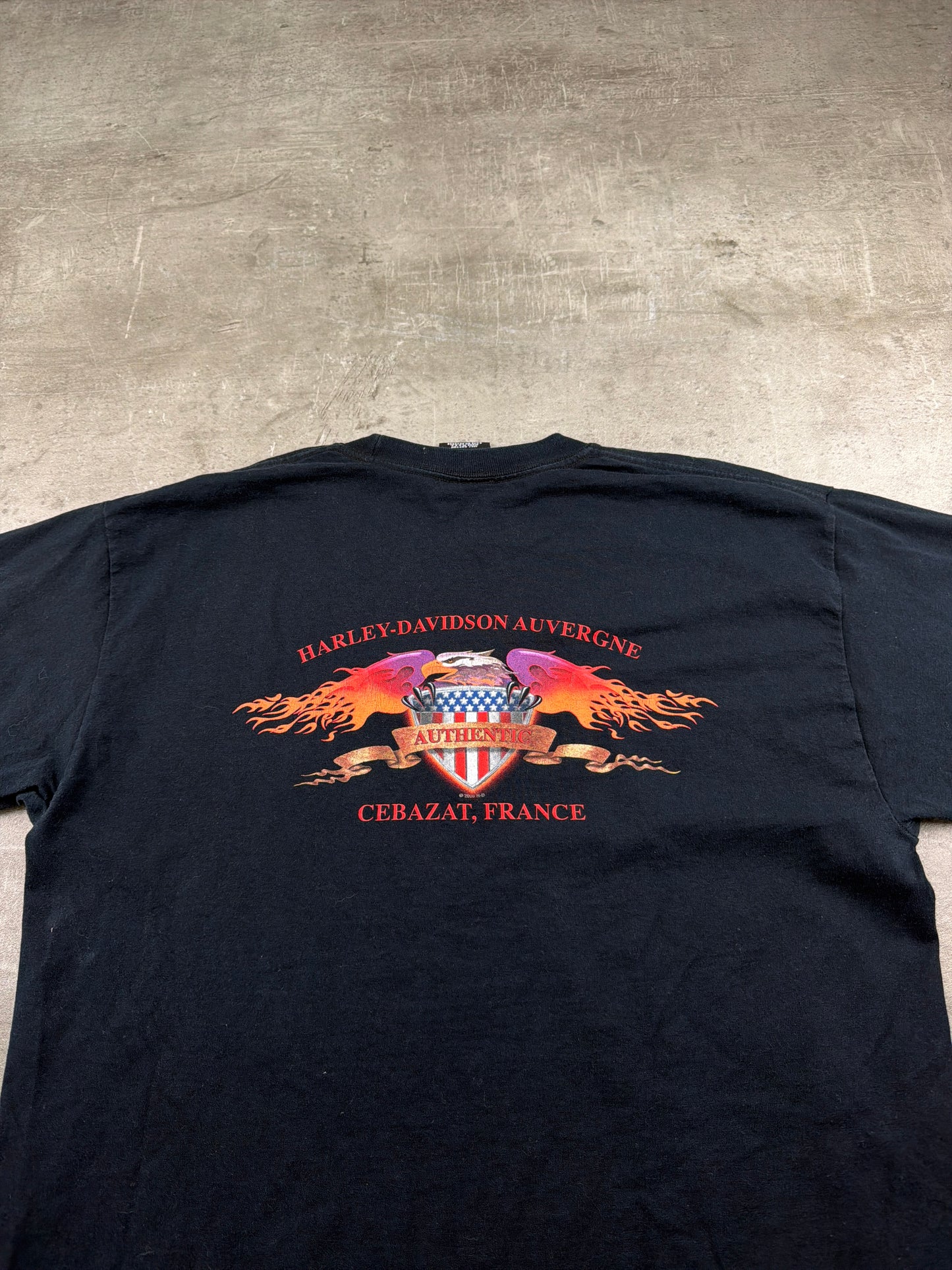Harley-Davidson 2005 Skull Longsleeve - All Black / Y2K