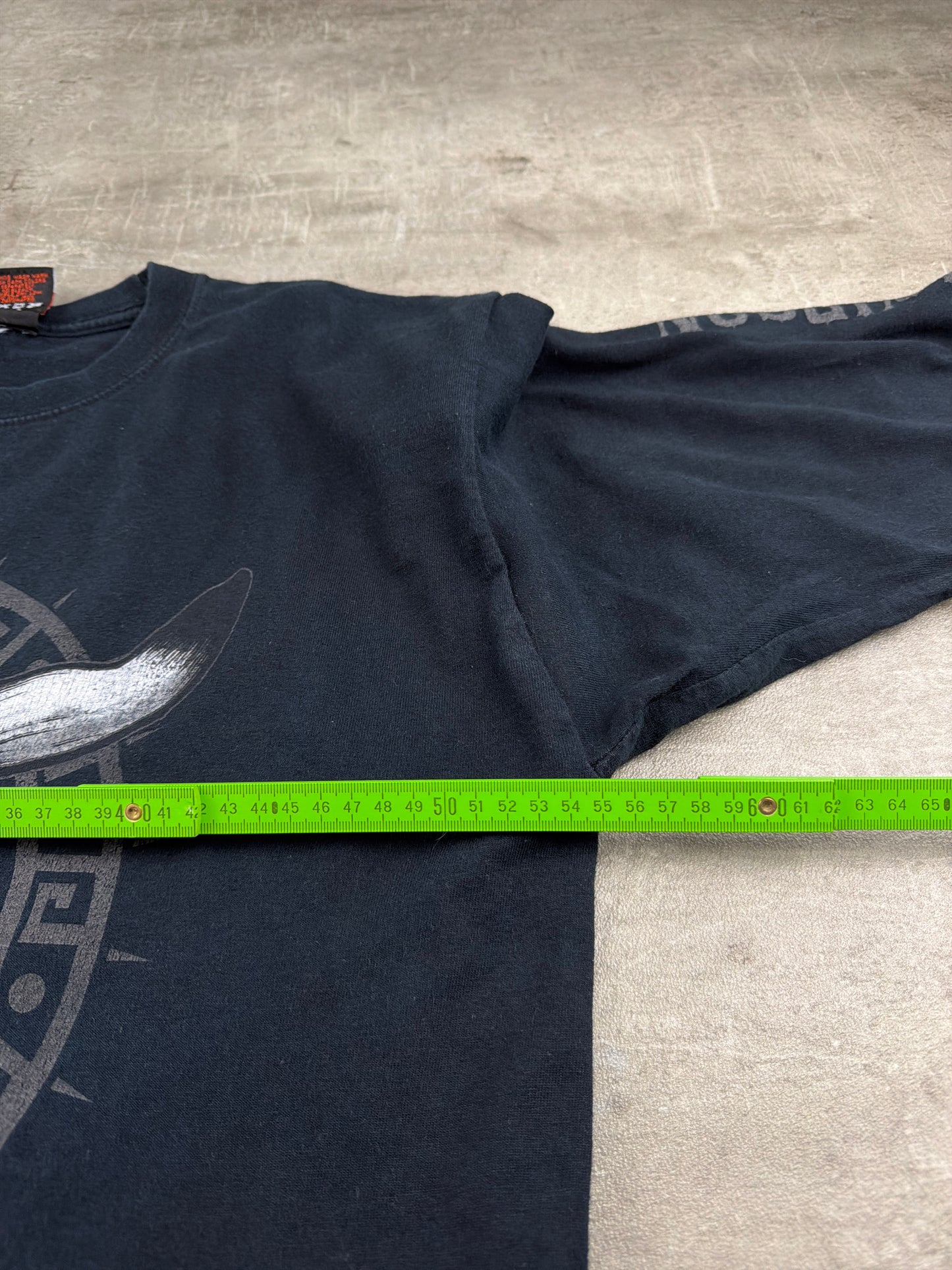 Harley-Davidson 2005 Skull Longsleeve - All Black / Y2K