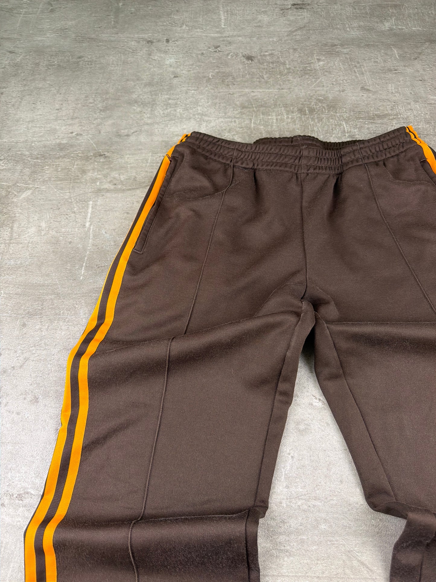 Adidas Vintage Y2K 3-Stripes Trackpants - Brown / Orange