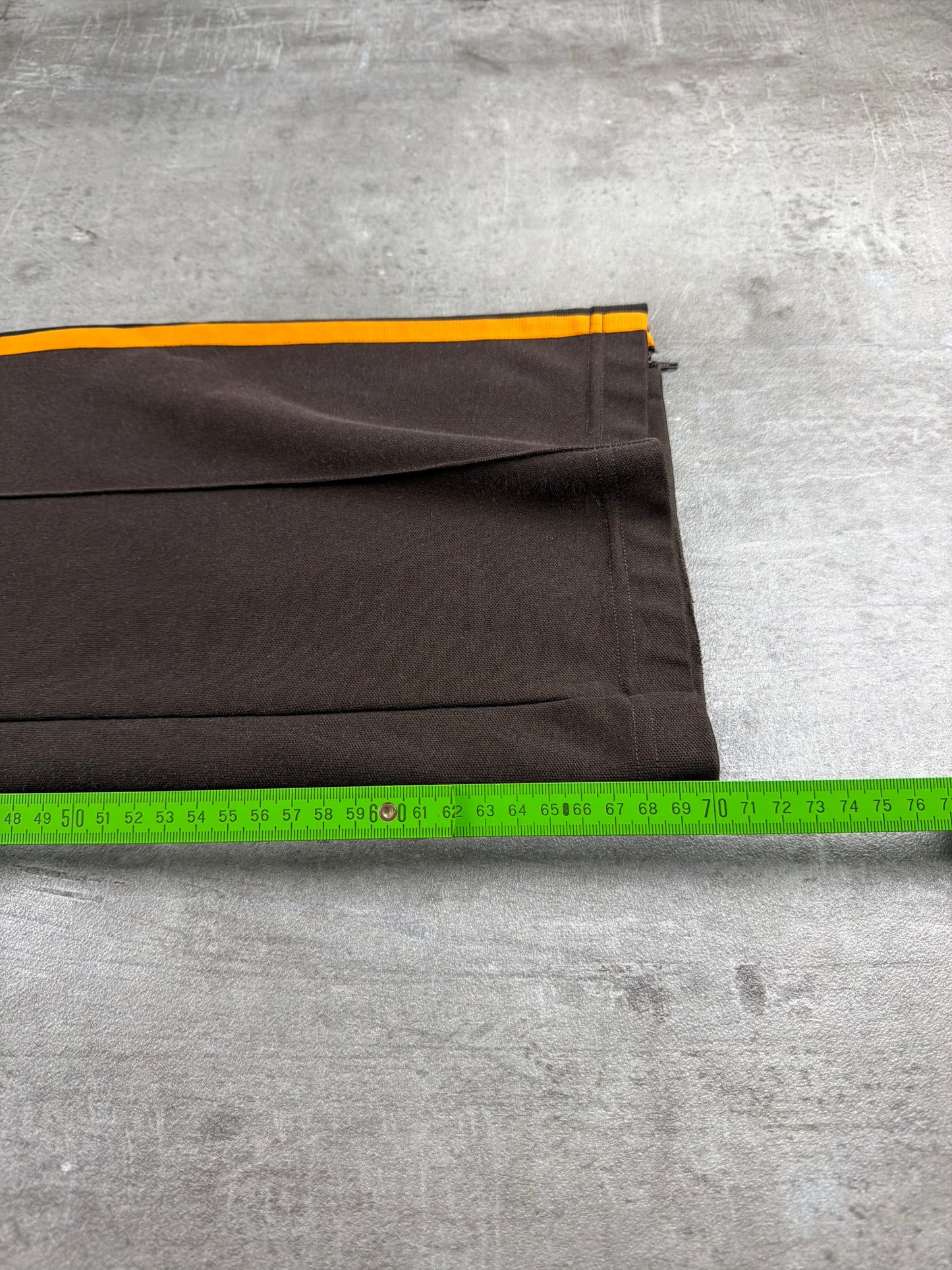 Adidas Vintage Y2K 3-Stripes Trackpants - Brown / Orange