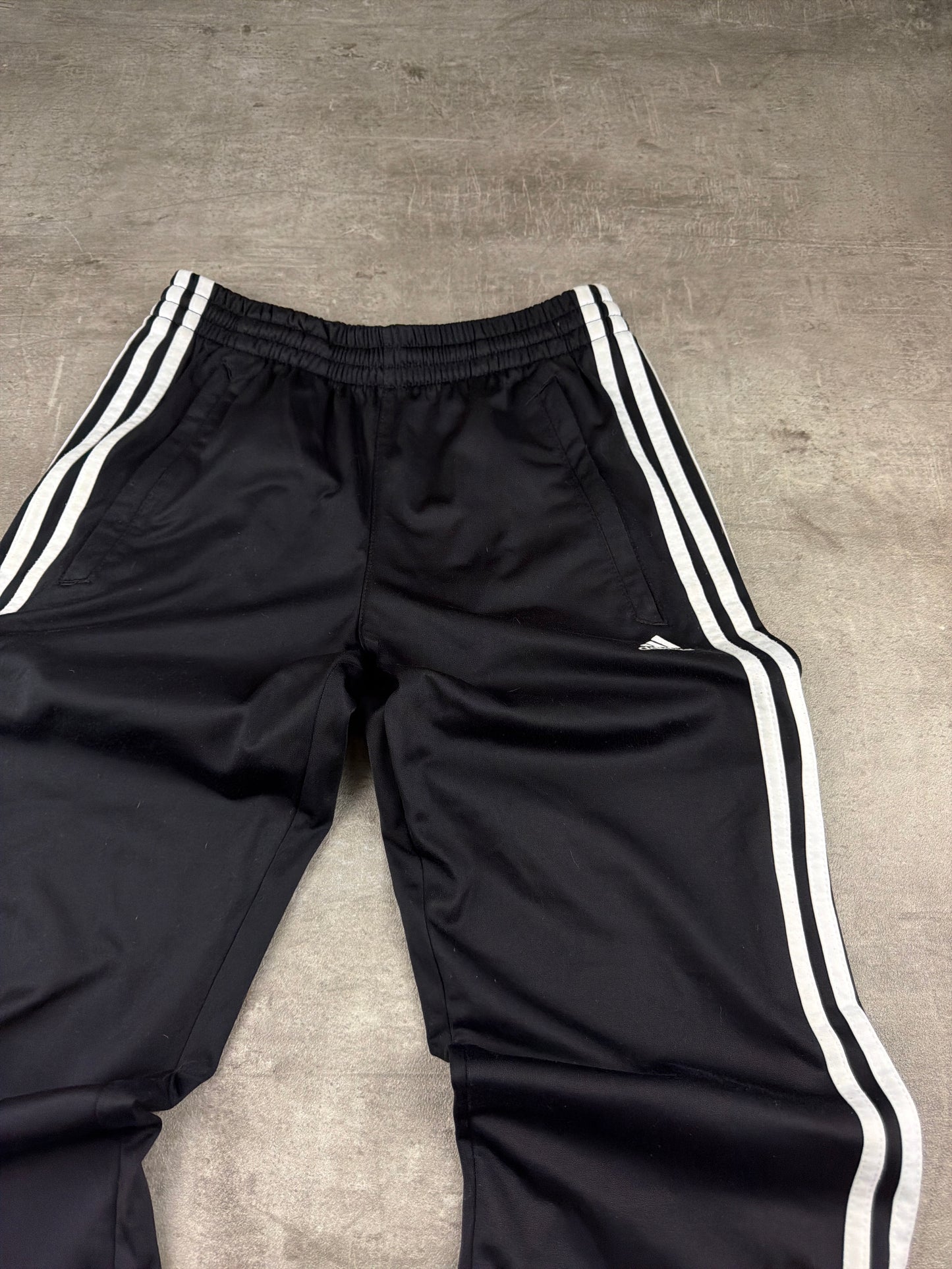 Adidas Y2K 3-Stripes Baggy Trackpants - Black & White
