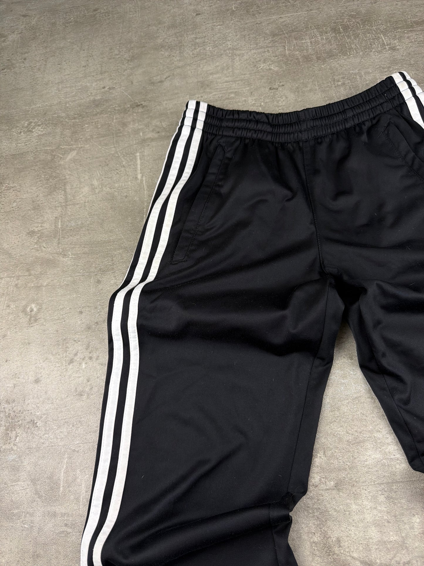 Adidas Y2K 3-Stripes Baggy Trackpants - Black & White