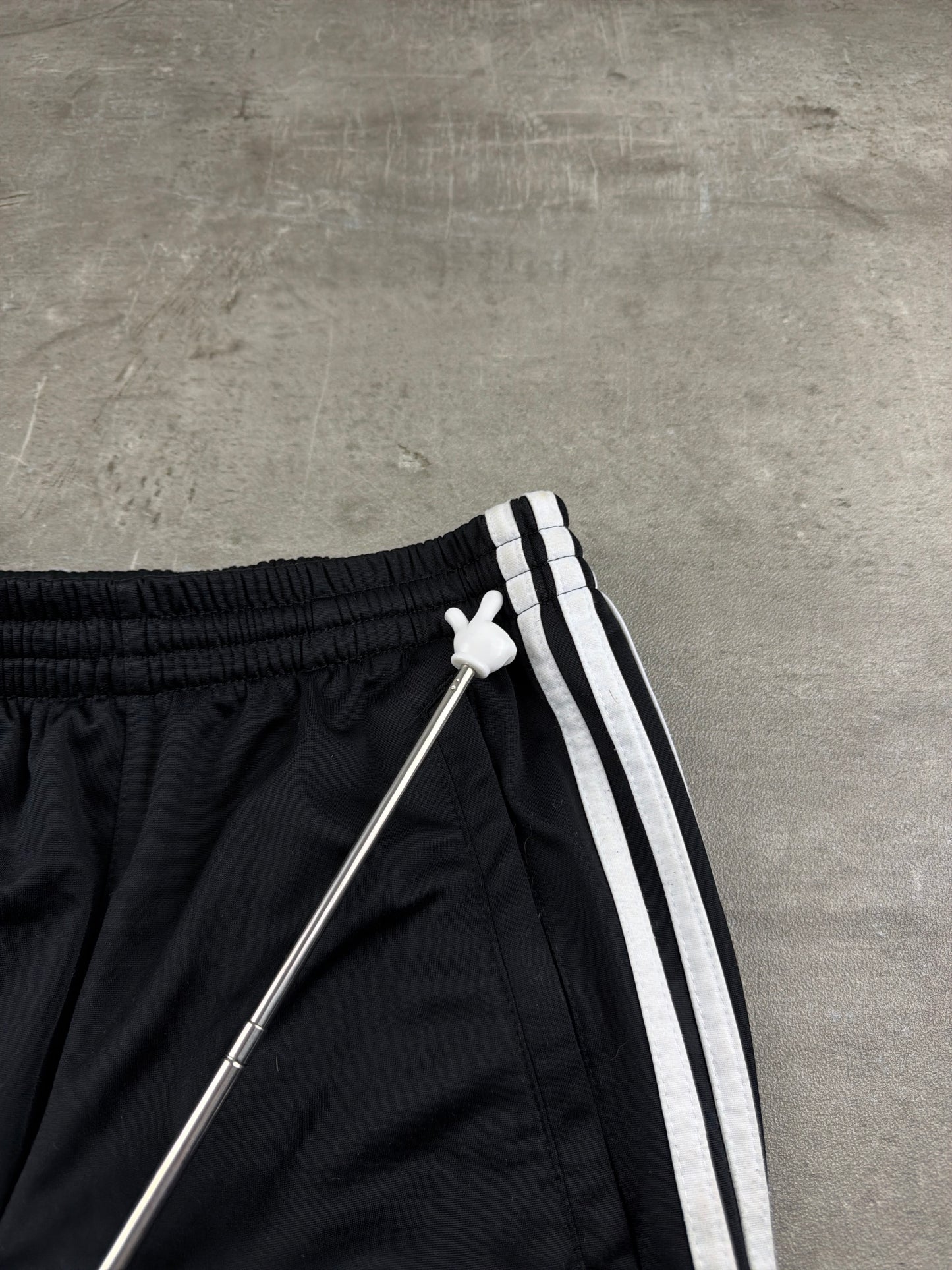 Adidas Y2K 3-Stripes Baggy Trackpants - Black & White