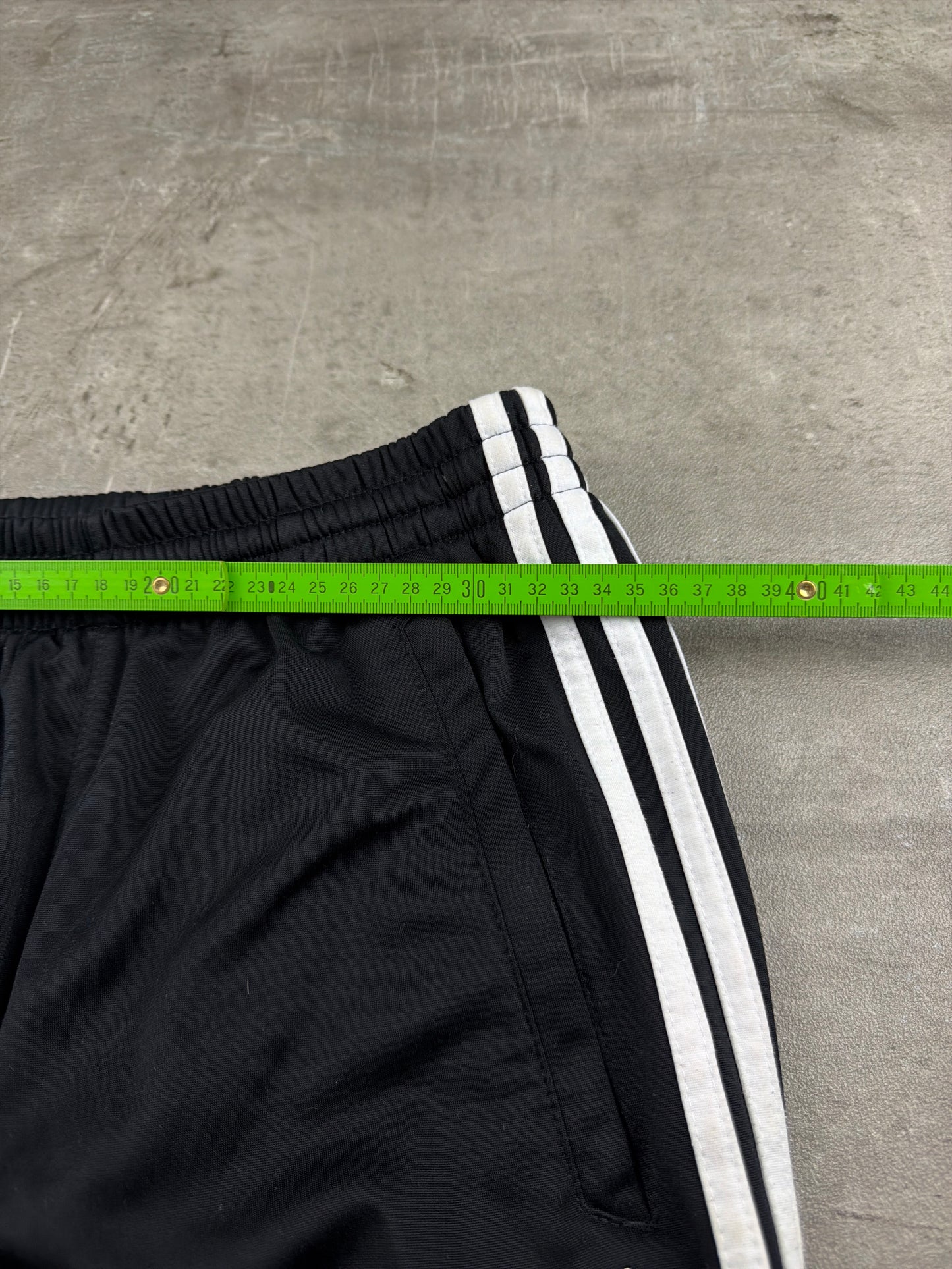 Adidas Y2K 3-Stripes Baggy Trackpants - Black & White