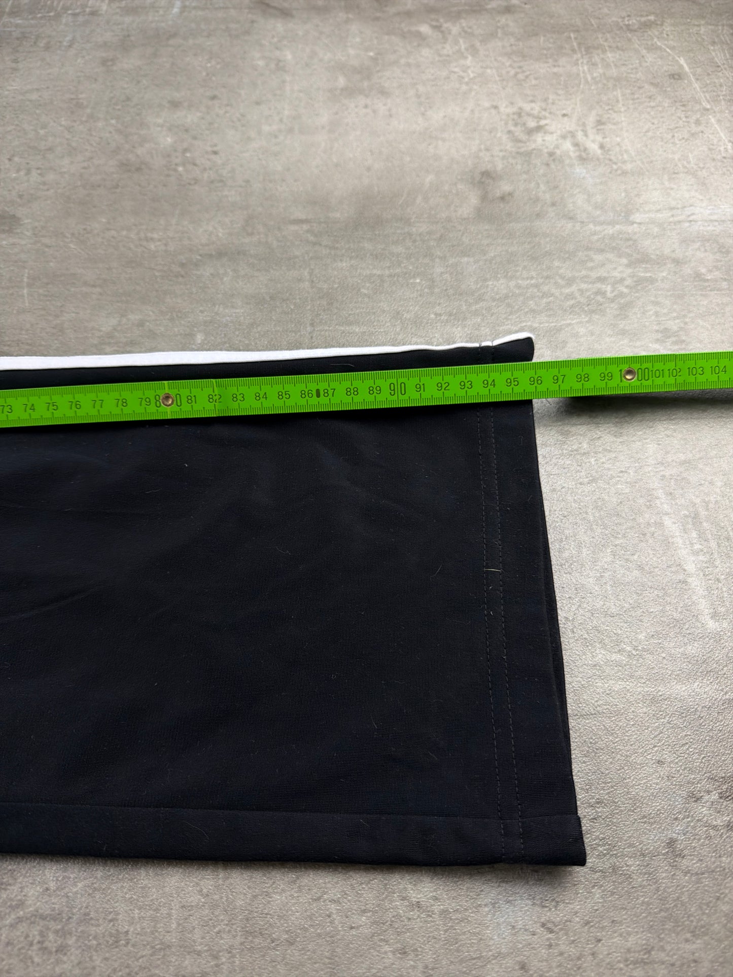 Adidas Y2K 3-Stripes Baggy Trackpants - Black & White