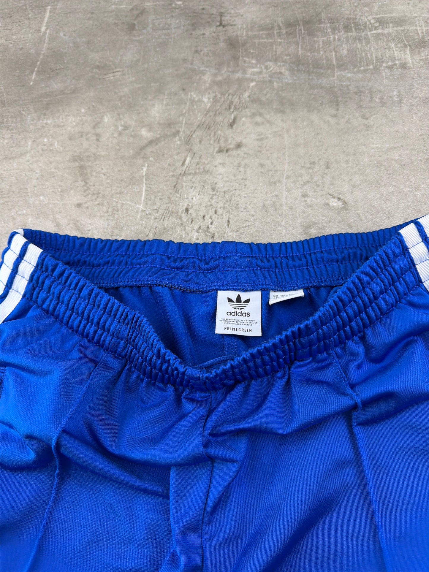 Adidas Three-Stripes Pintuck Trackpants – Royal Blue