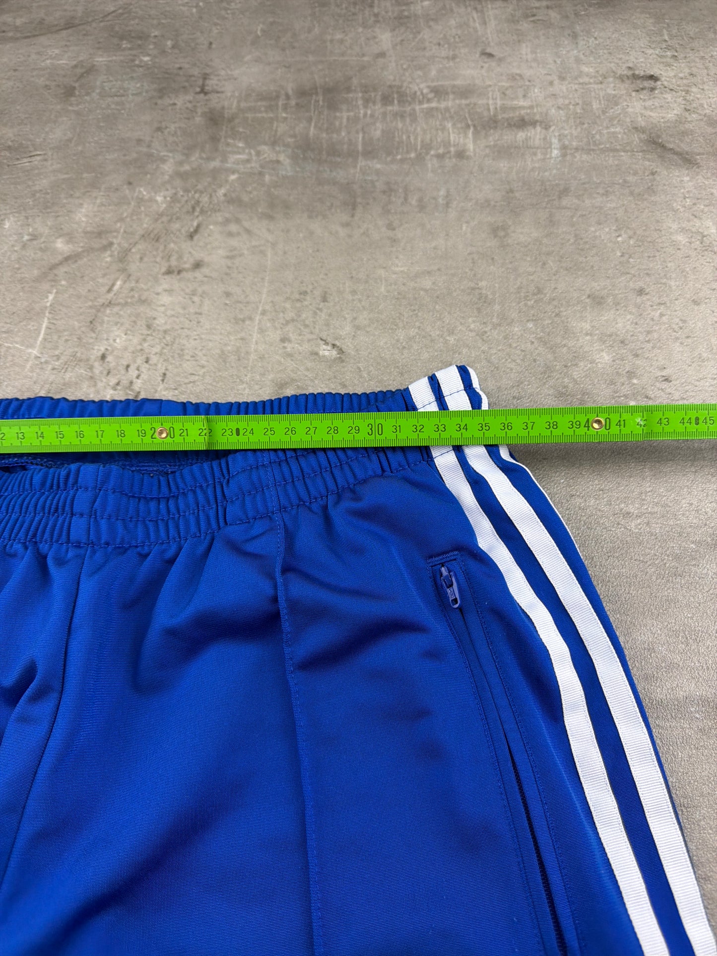 Adidas Three-Stripes Pintuck Trackpants – Royal Blue