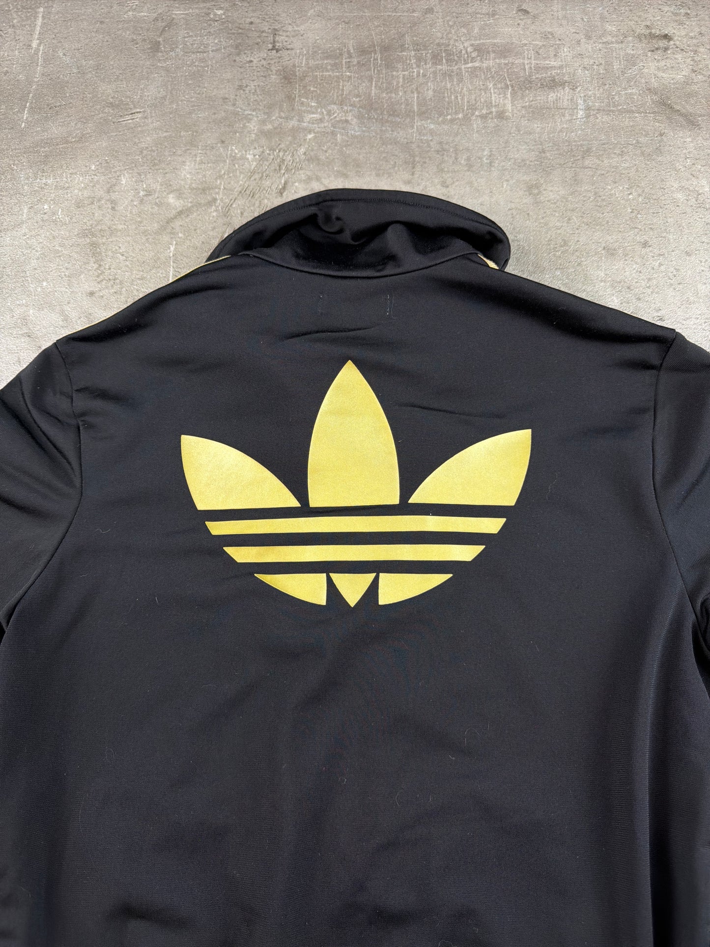 Adidas Trefoil 00s Trackjacket - Black & Metallic Gold