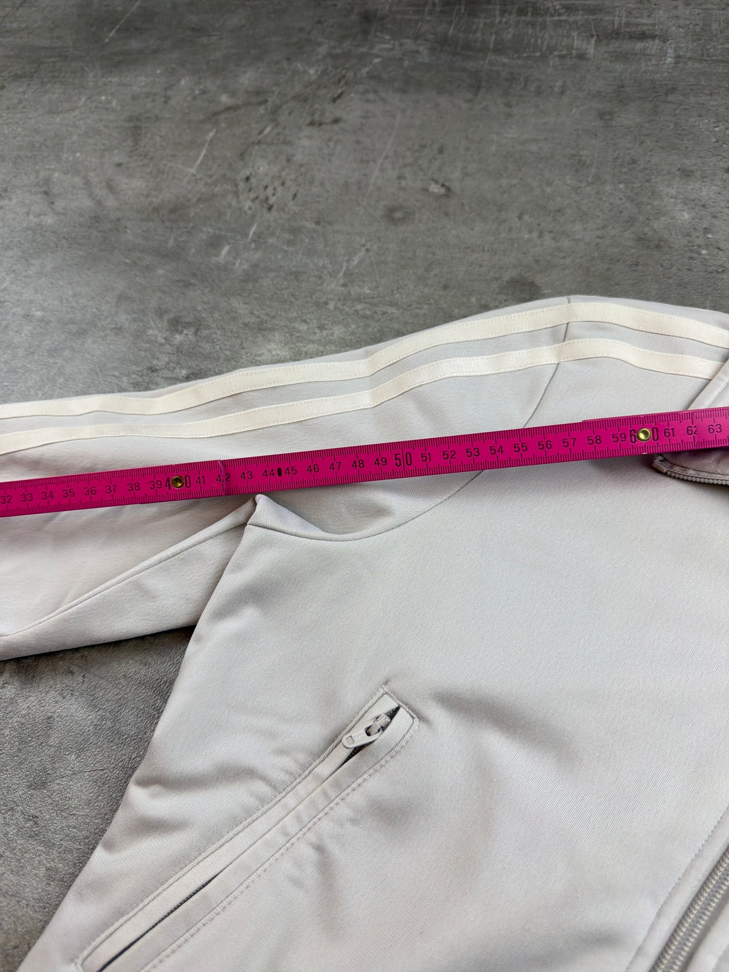 Adidas Rhinestone Trefoil Trackjacket - Beige / Cream