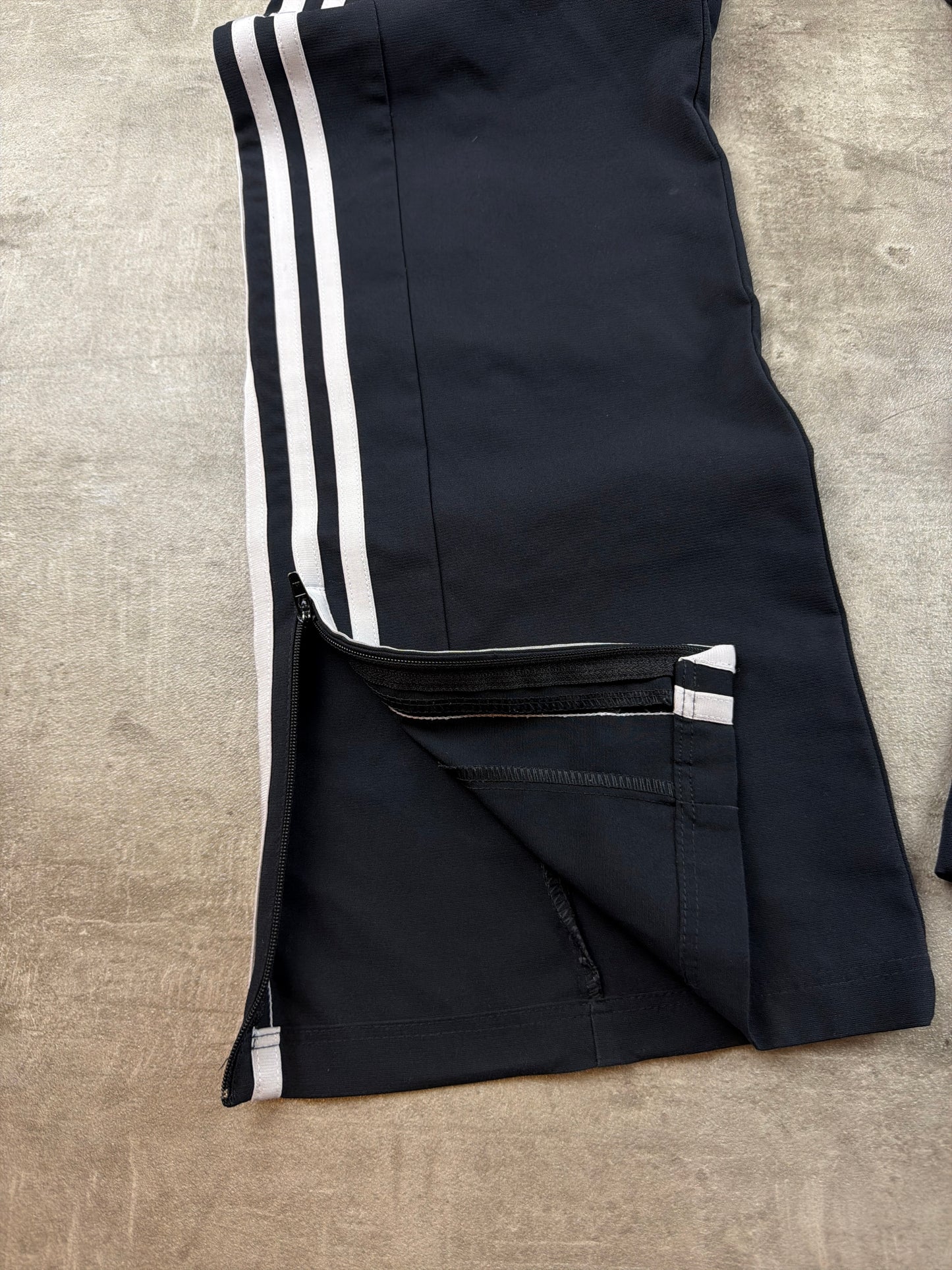 Adidas Y2K Cyber Flare Trackpants - Black/White