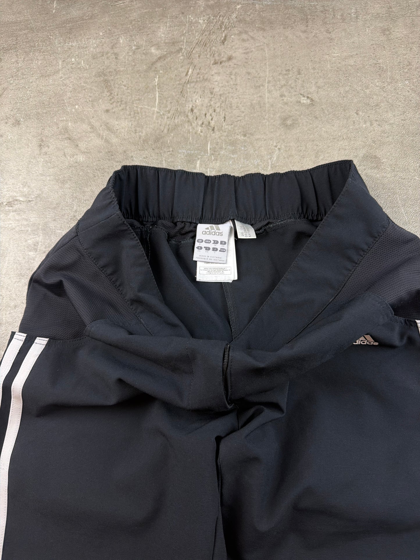 Adidas Y2K Cyber Flare Trackpants - Black/White