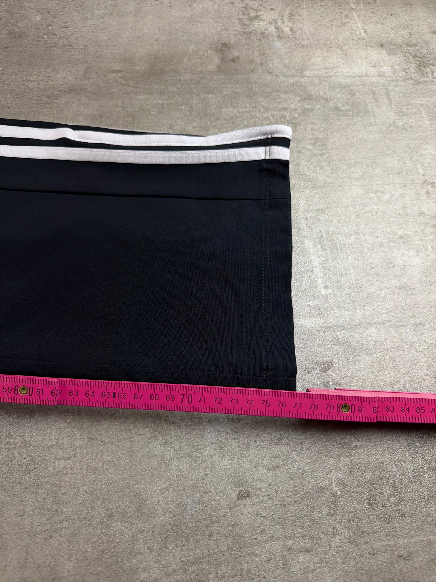 Adidas Y2K Cyber Flare Trackpants - Black/White