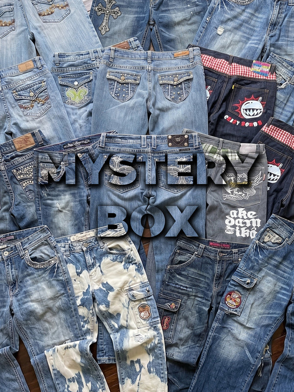 Handpicked Denim Mystery Box – Japanese & Y2K Styles