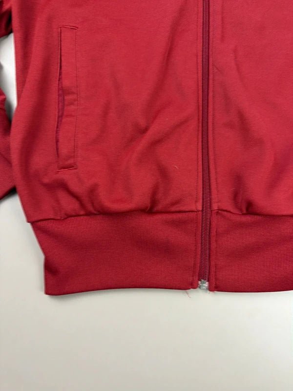 Adidas 00s Heritage Trefoil Track Jacket - Deep Red - Past Pieces