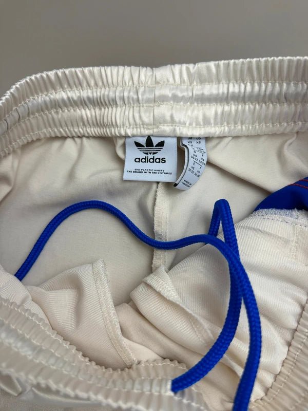 Adidas "Adibreak" Snap Button Trackpants — Shiny Pearl / Tricolor - Past Pieces