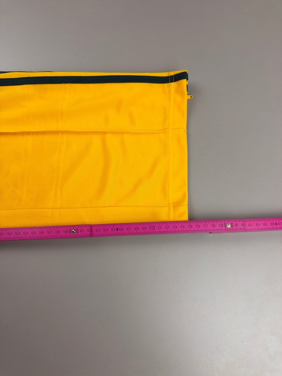 Adidas Archive Style Pintuck Trackpants - Vibrant Yellow - Past Pieces