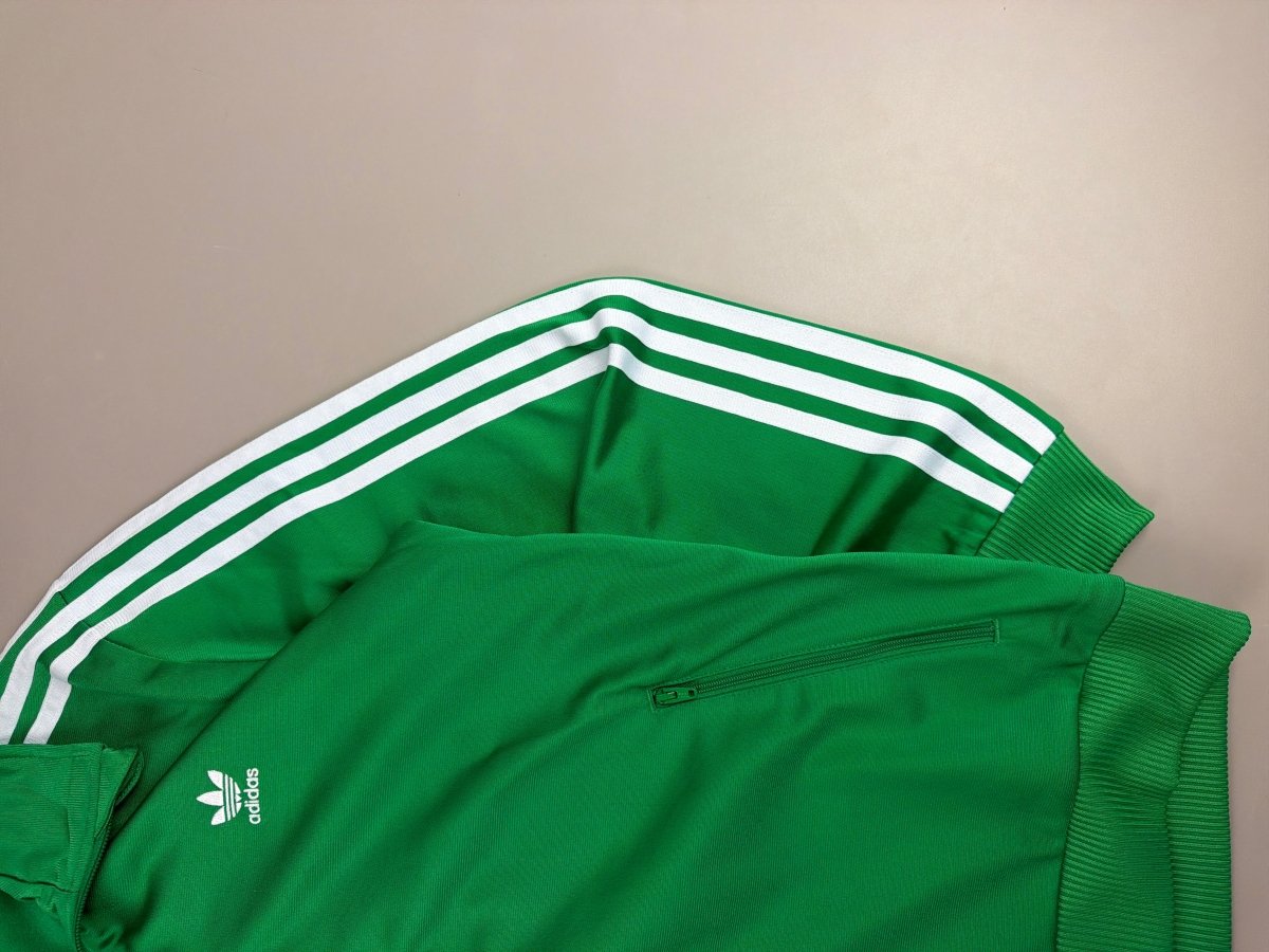 Adidas Archive "Trefoil Classic" Firebird Track Jacket - Kelly Green - Past Pieces