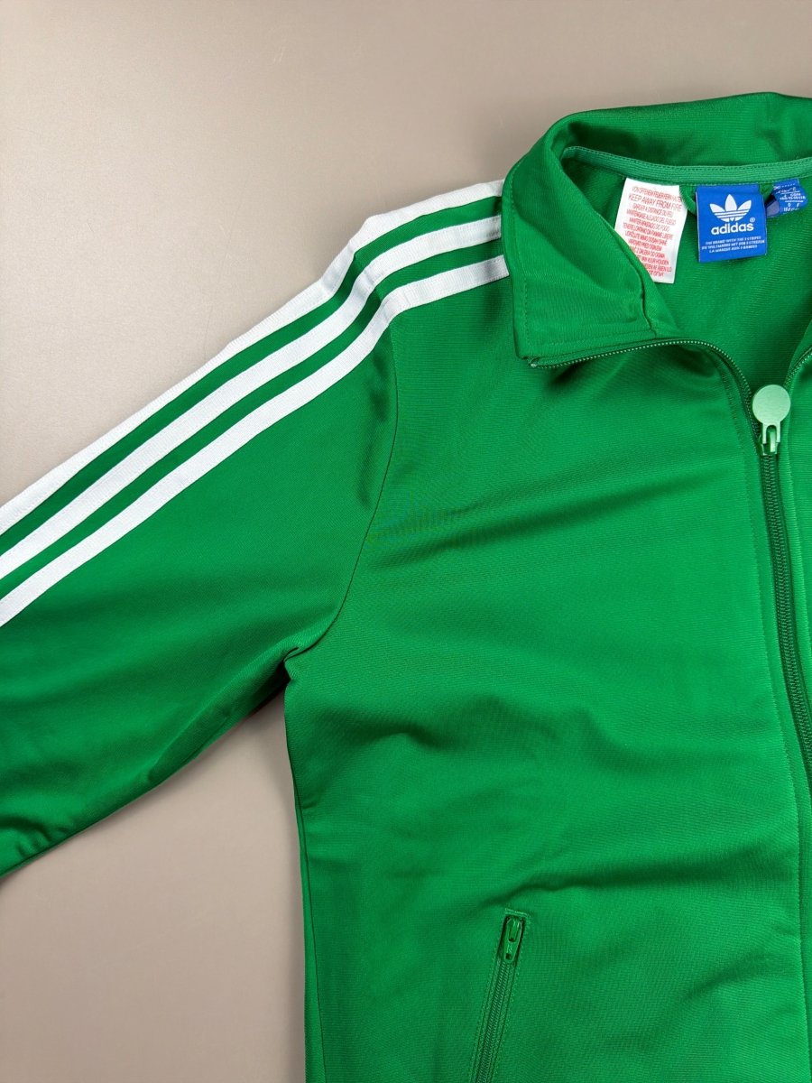 Adidas Archive "Trefoil Classic" Firebird Track Jacket - Kelly Green - Past Pieces