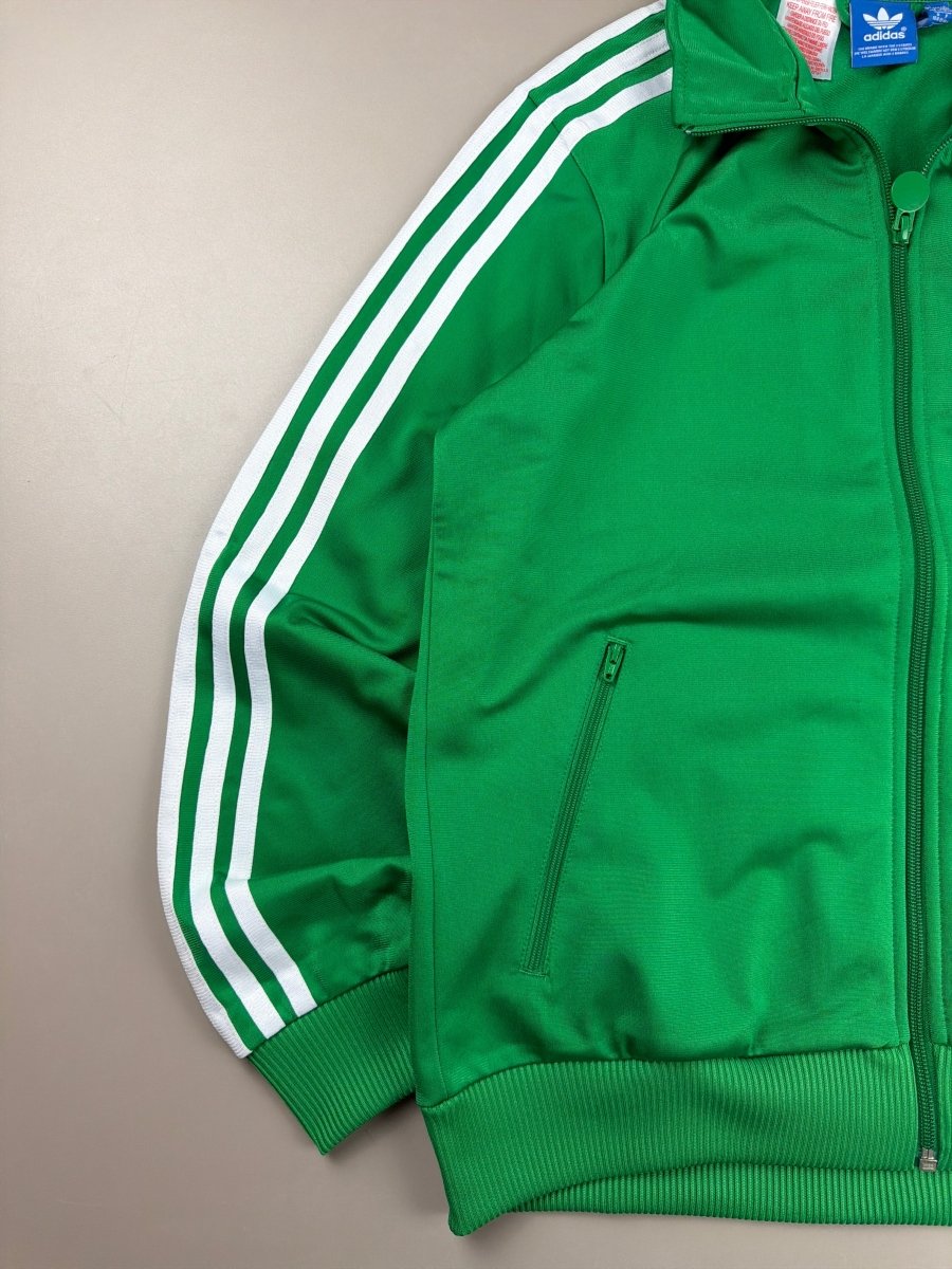 Adidas Archive "Trefoil Classic" Firebird Track Jacket - Kelly Green - Past Pieces