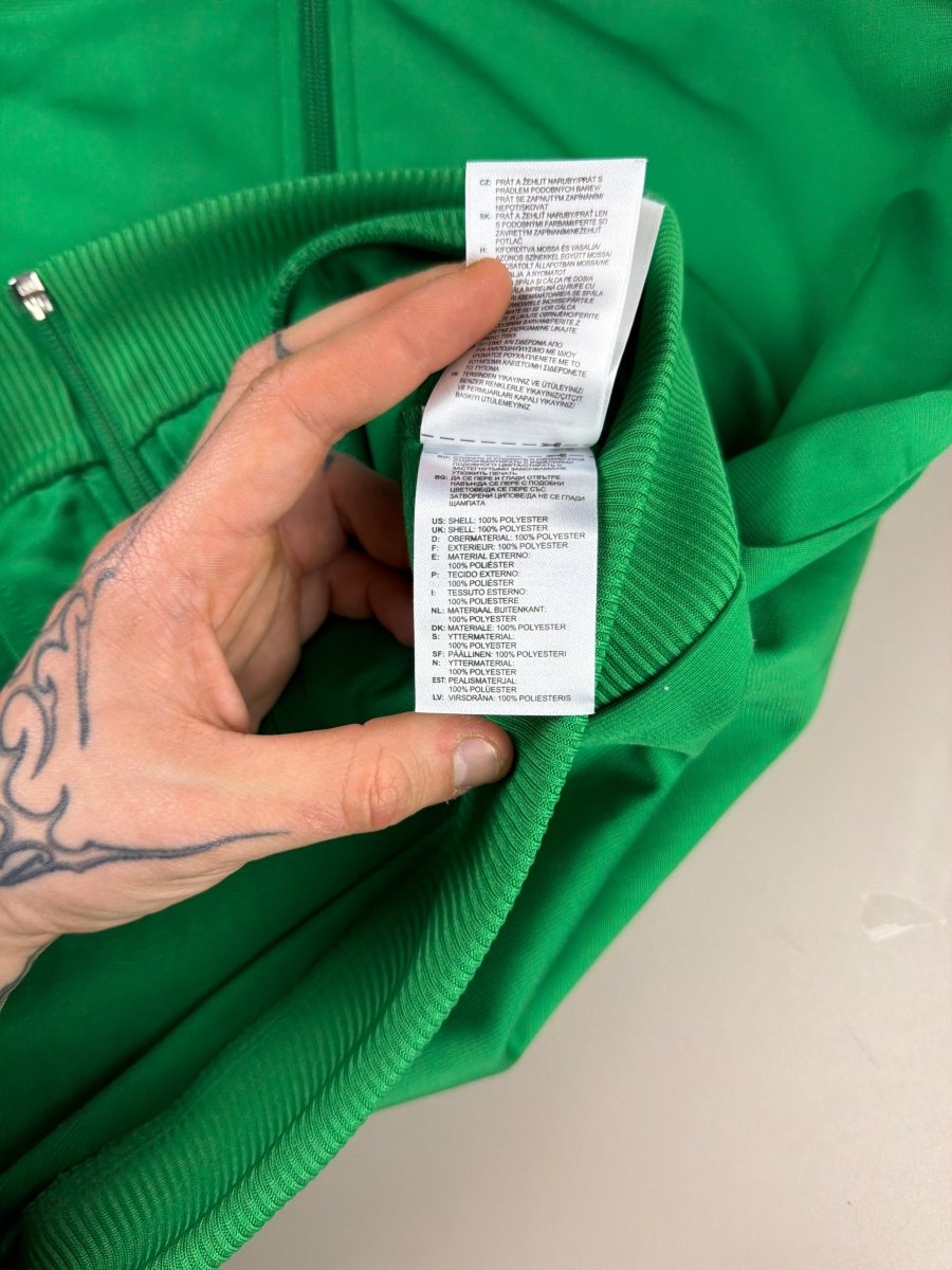 Adidas Archive "Trefoil Classic" Firebird Track Jacket - Kelly Green - Past Pieces