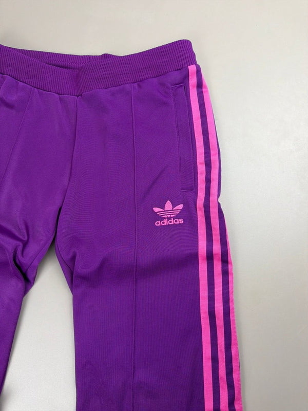 Adidas Archive Y2K Trackpants "Vivid Violet" - Pink Three-Stripes