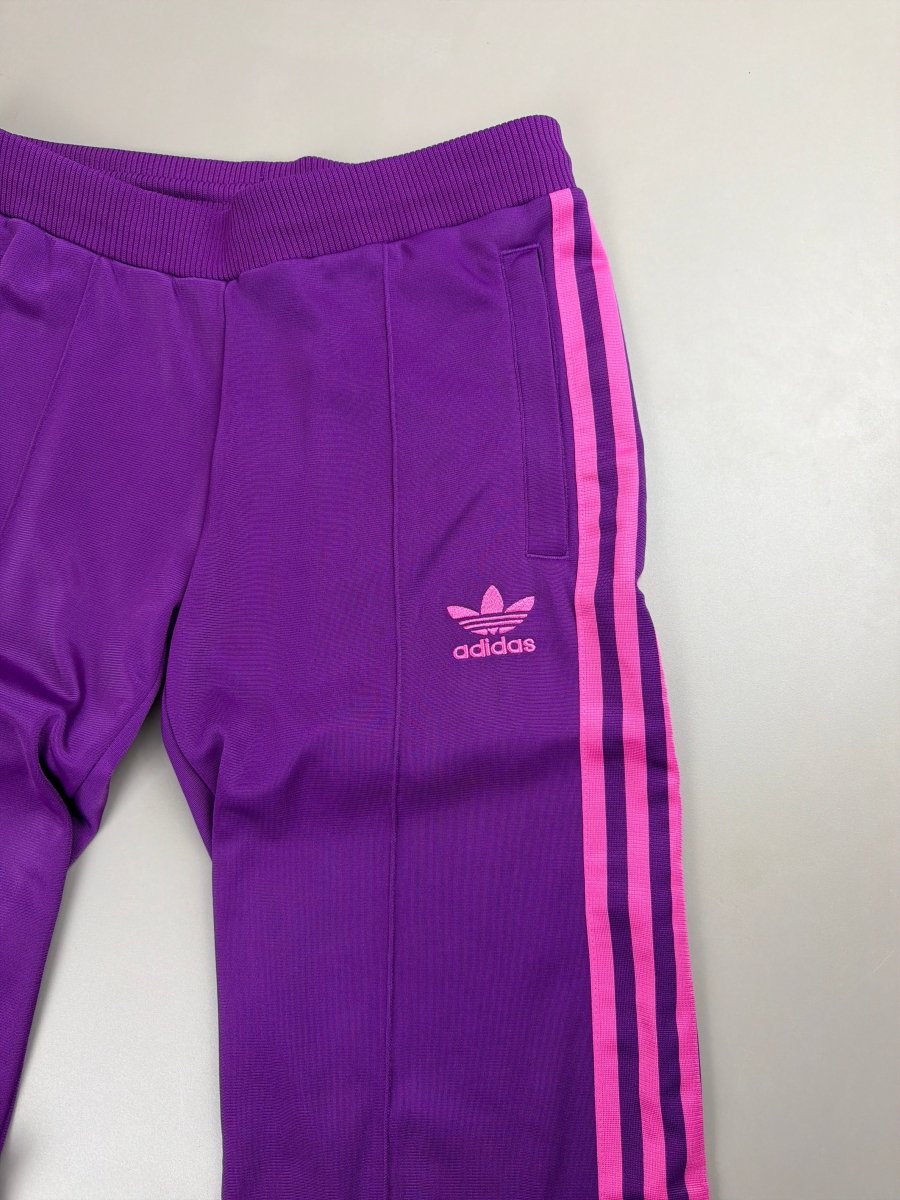 Adidas Archive Y2K Trackpants "Vivid Violet" - Pink Three - Stripes - Past Pieces