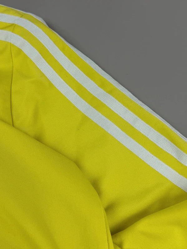 Adidas "Big Trefoil" Firebird Track Jacket - Cyber Yellow - Past Pieces