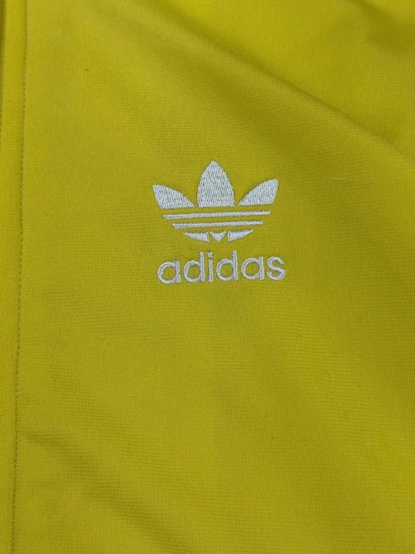 Adidas "Big Trefoil" Firebird Track Jacket - Cyber Yellow - Past Pieces