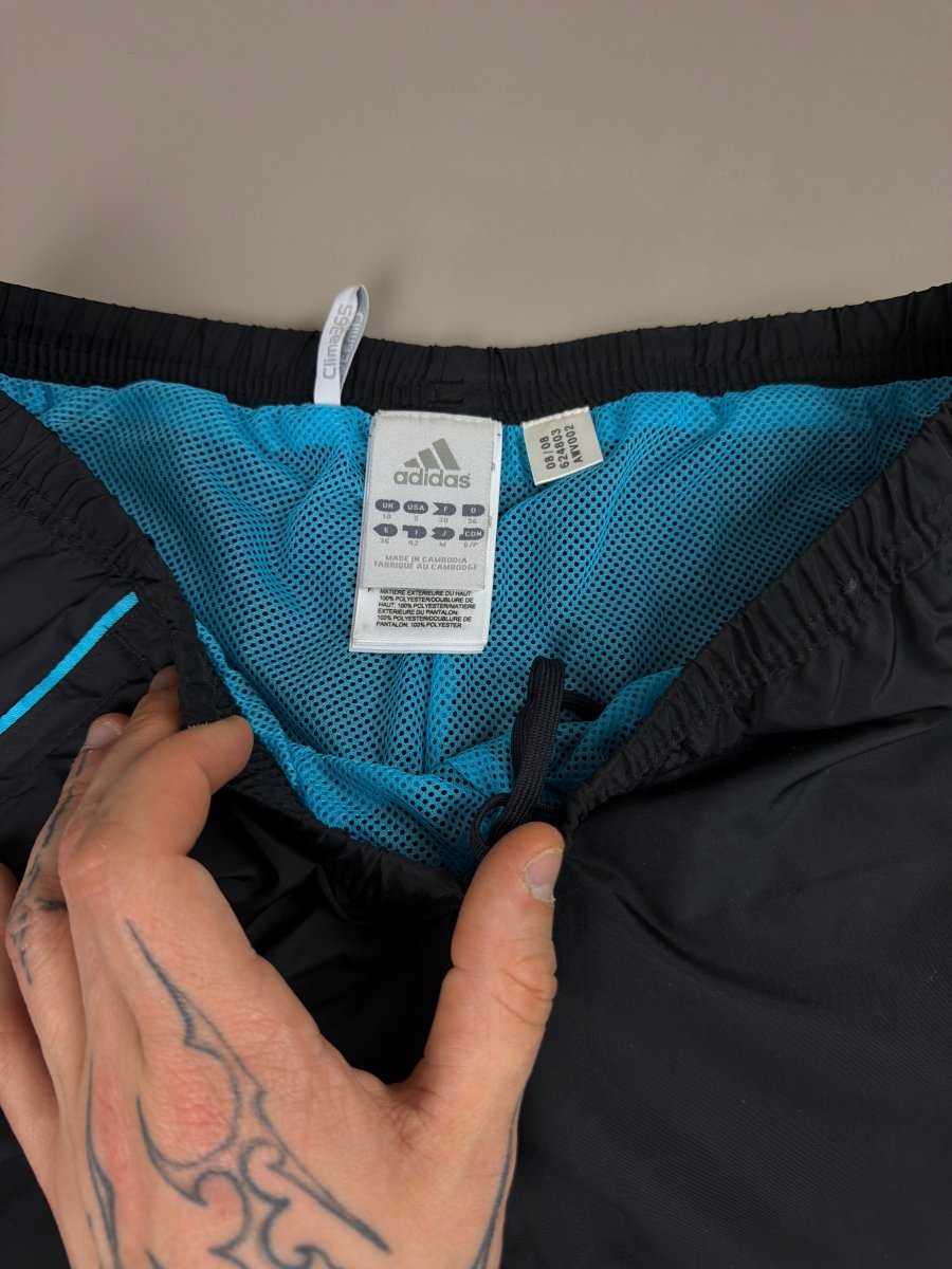 Adidas Clima365 Performance "Technical" Trackpants - Cyber Gorpcore Black - Past Pieces