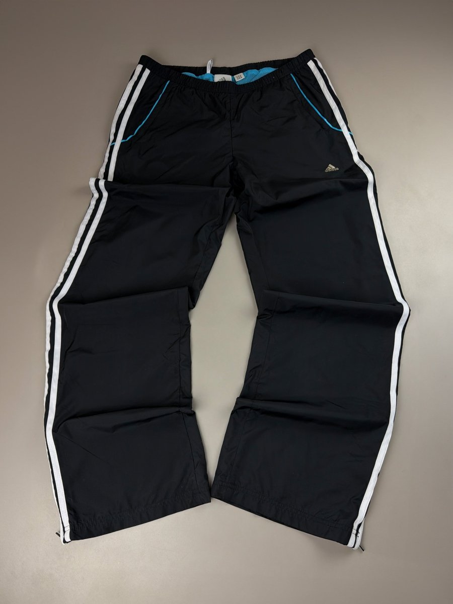 Adidas Clima365 Performance "Technical" Trackpants - Cyber Gorpcore Black - Past Pieces